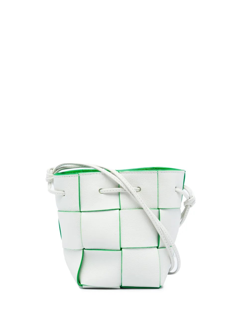2012-2026 Mini Nappa Maxi Intrecciato Cassette bucket bag