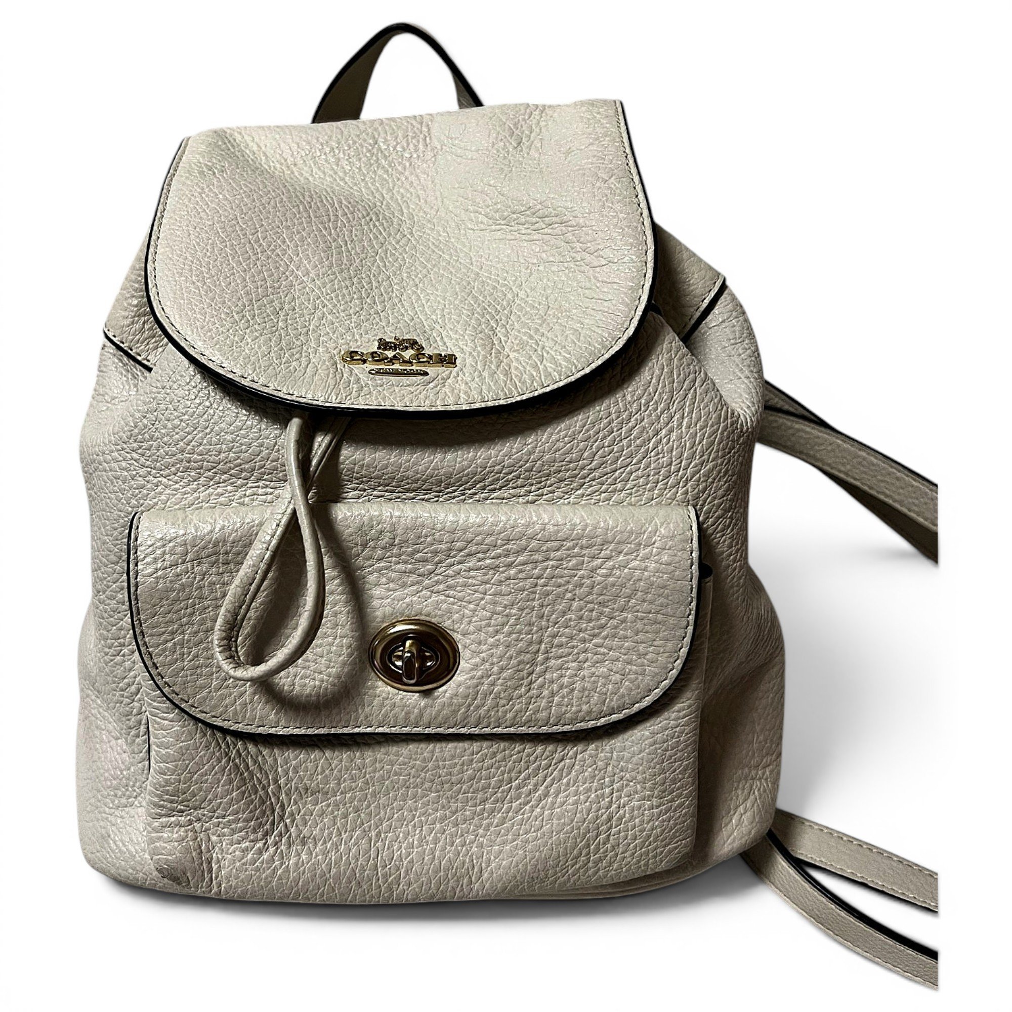 Parker leather backpack