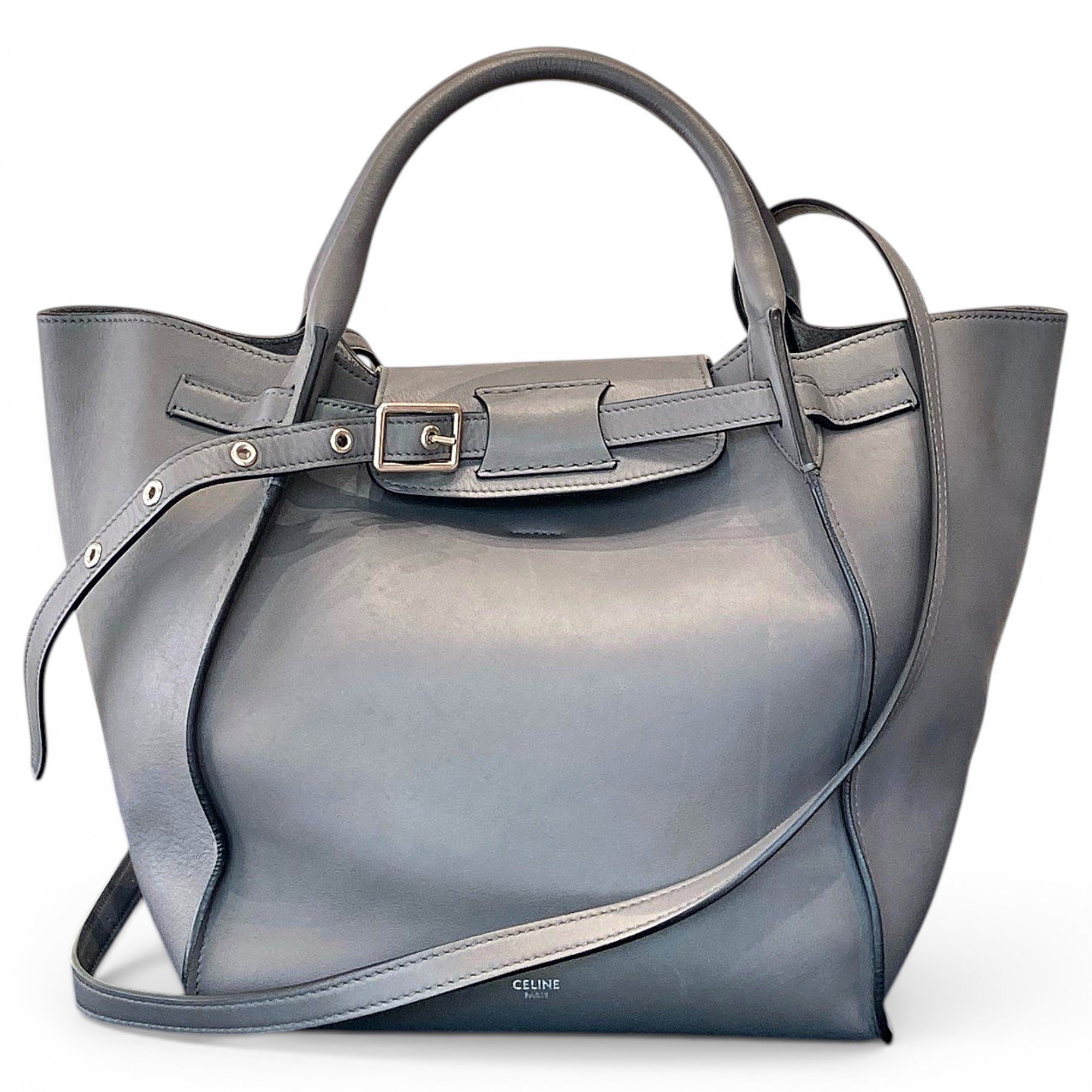 Big Bag leather handbag