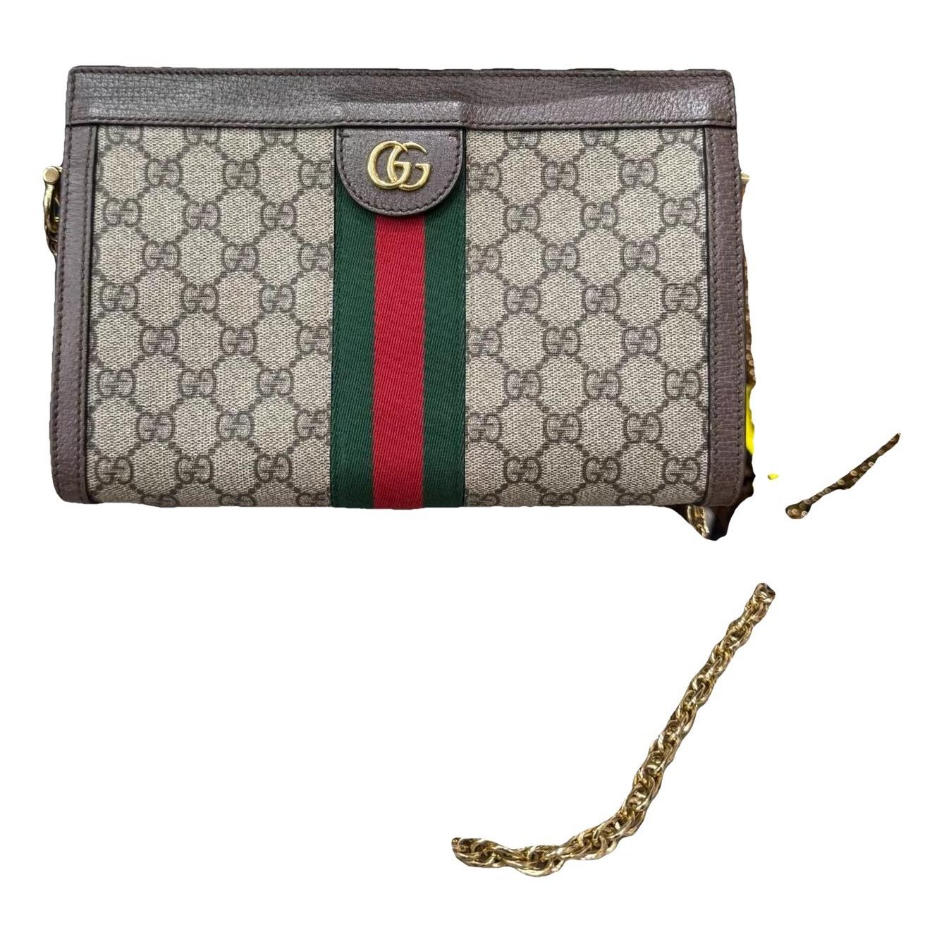Ophidia Chain leather handbag