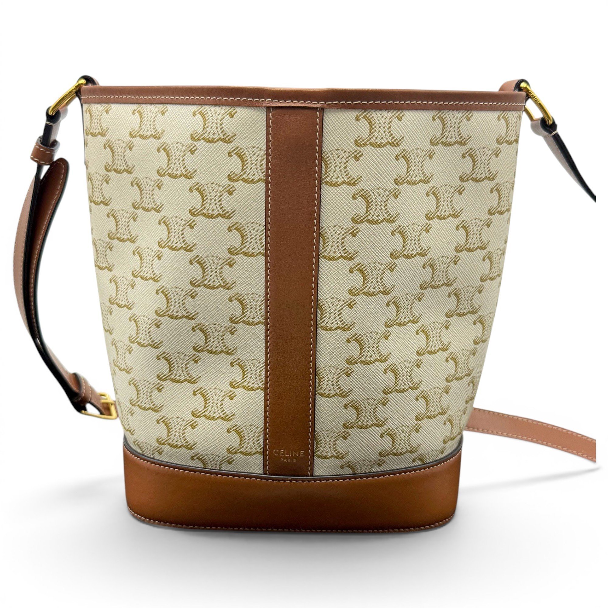 SAC SEAU leather handbag
