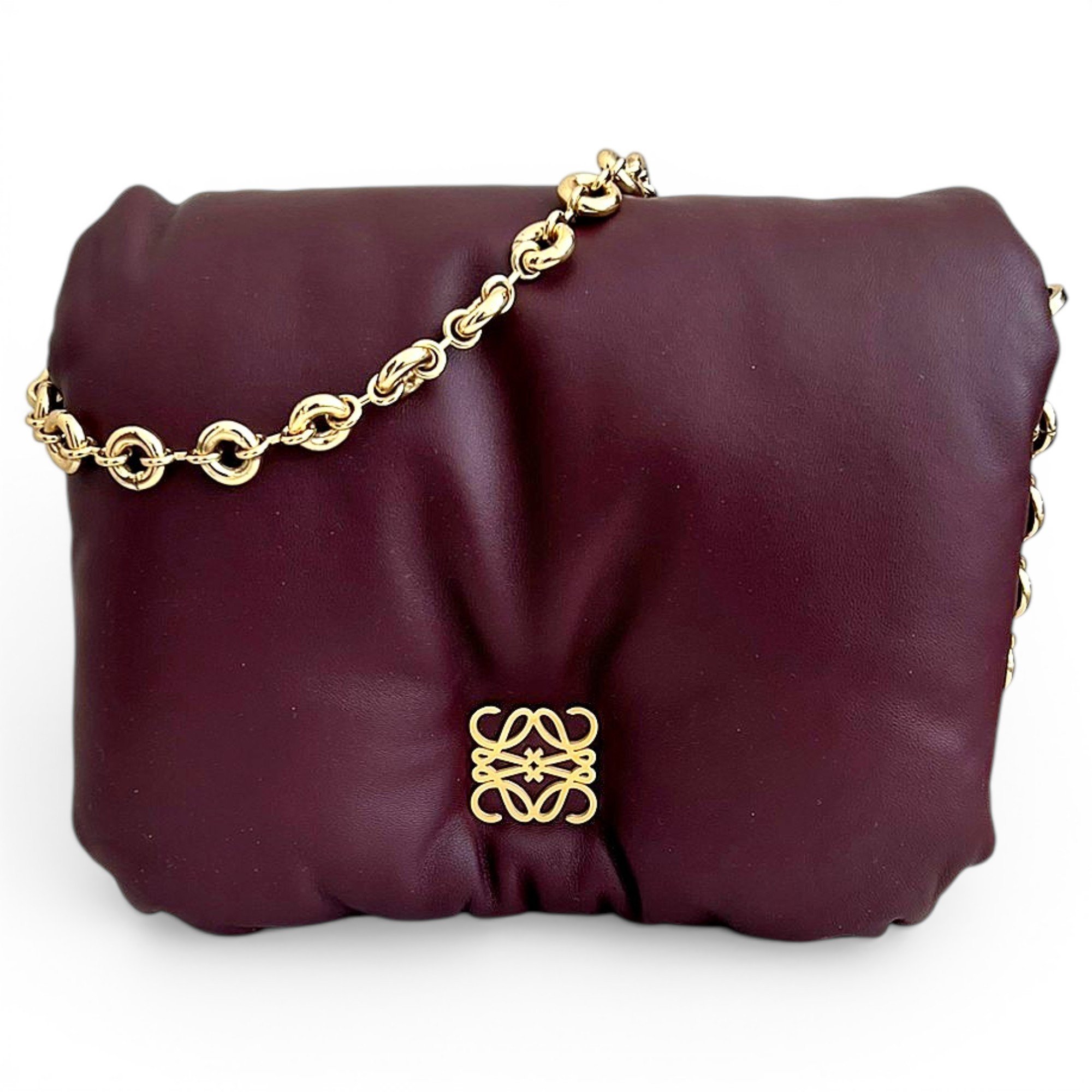 Goya Puffer leather handbag