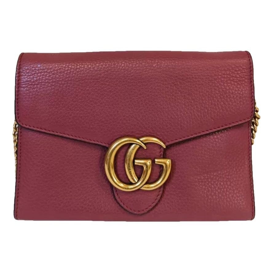 GG Marmont Chain leather crossbody bag