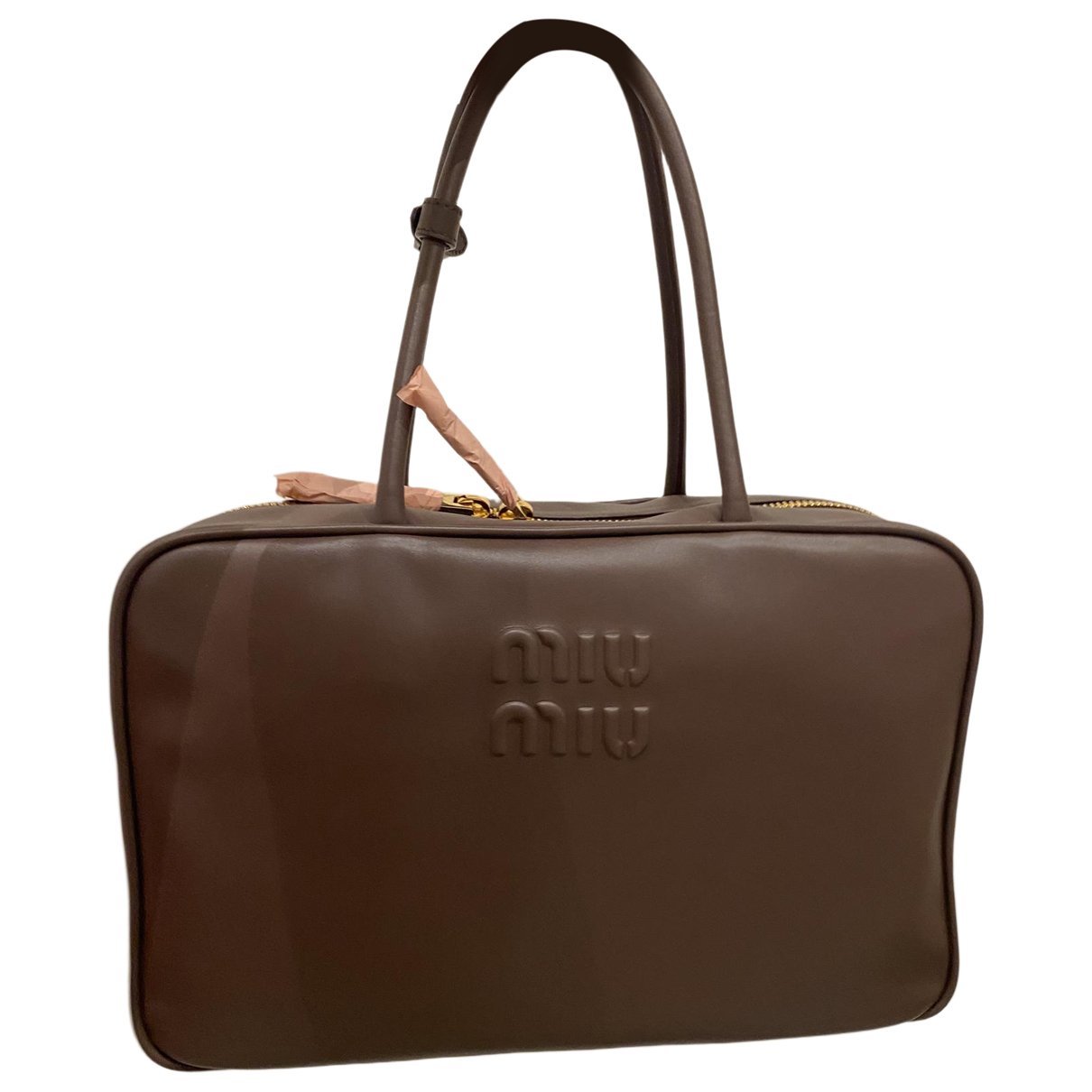 Leather handbag