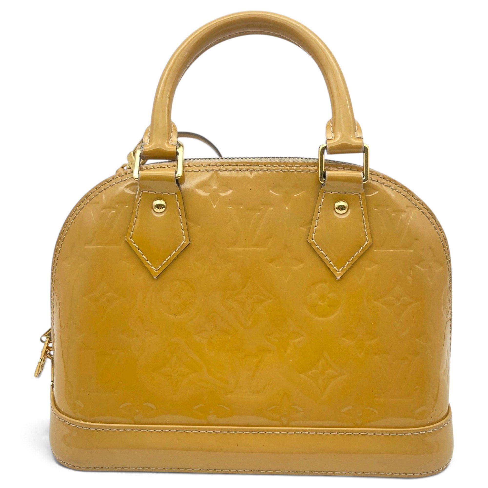 Alma patent leather handbag