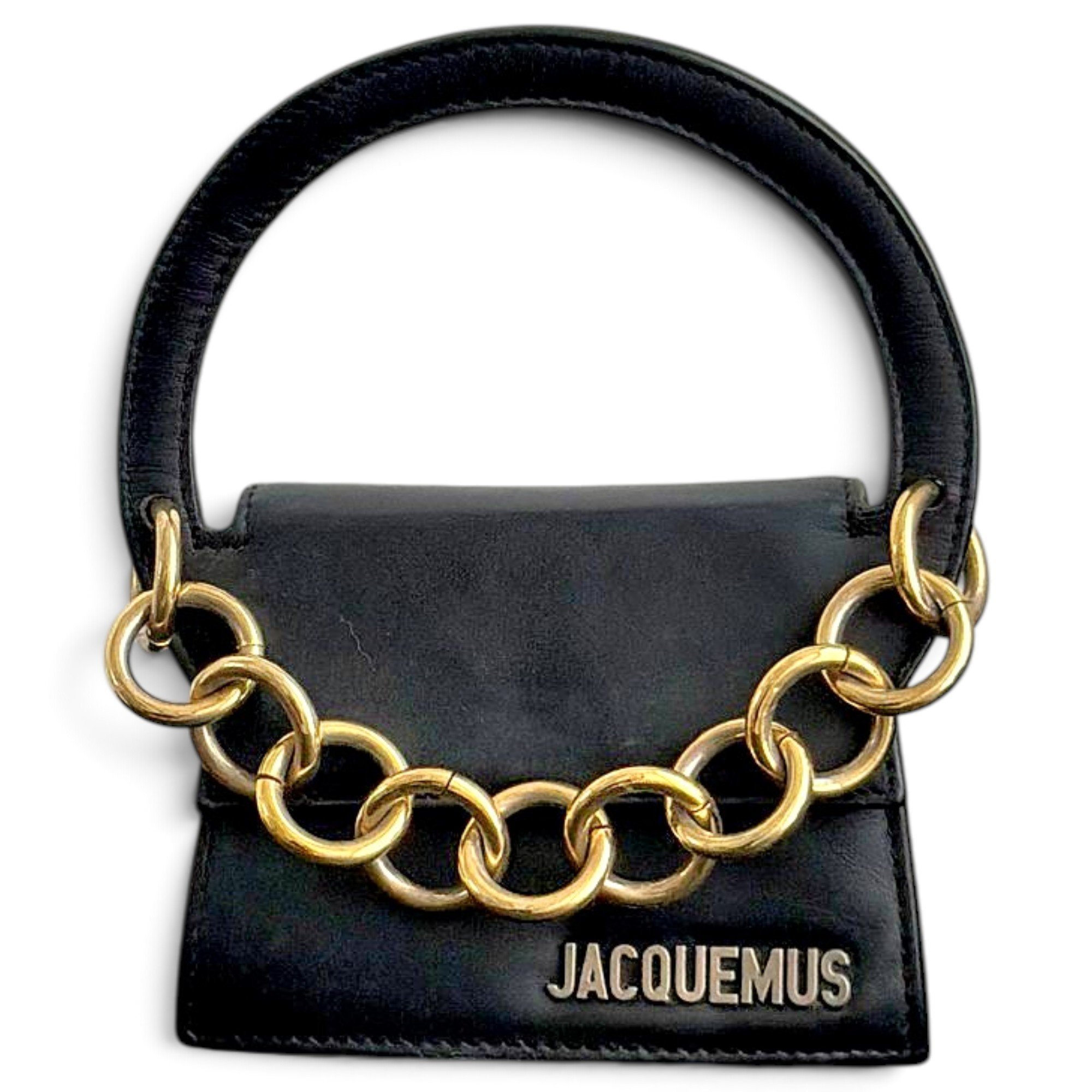 Le Chiquito Noeud leather mini bag