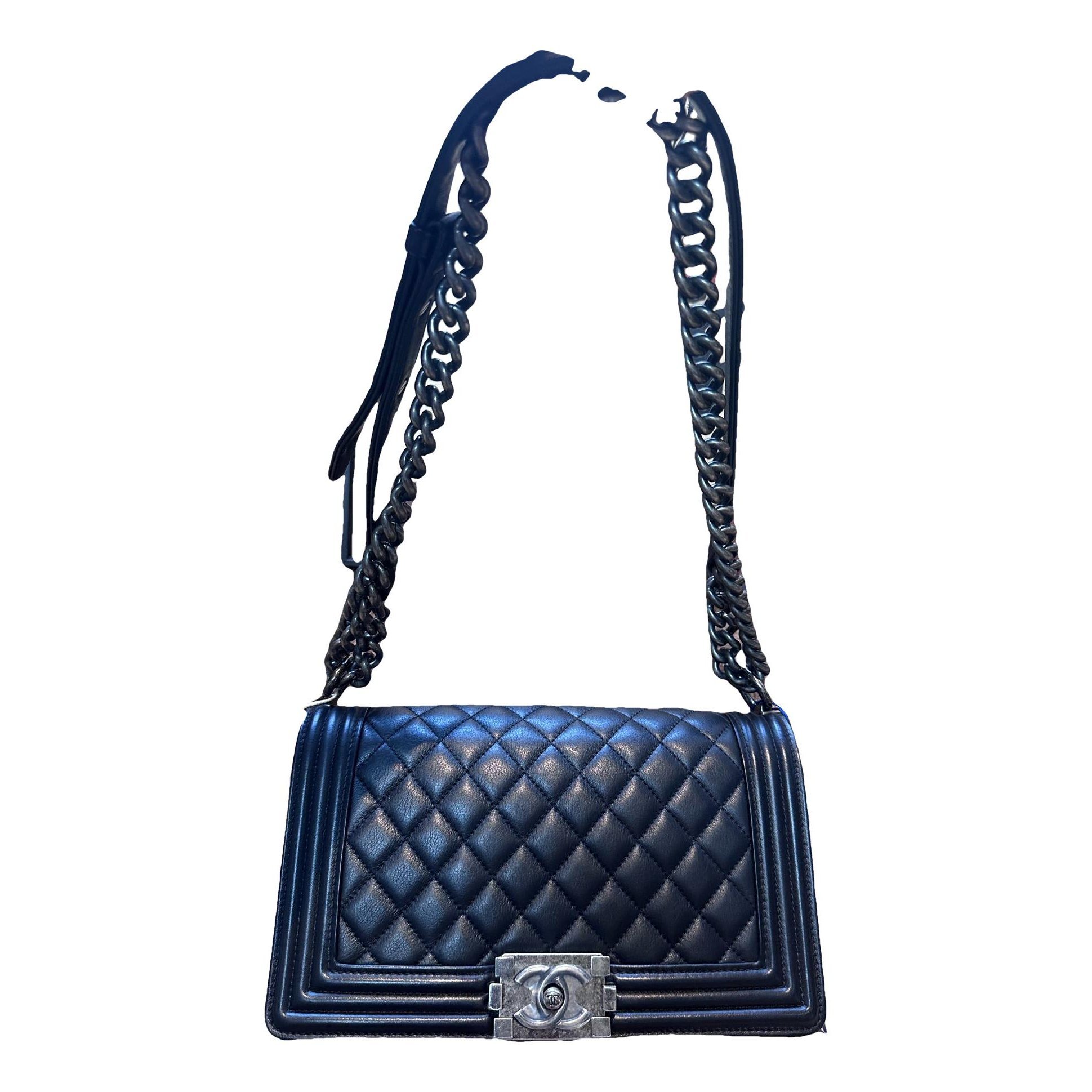 Boy leather crossbody bag