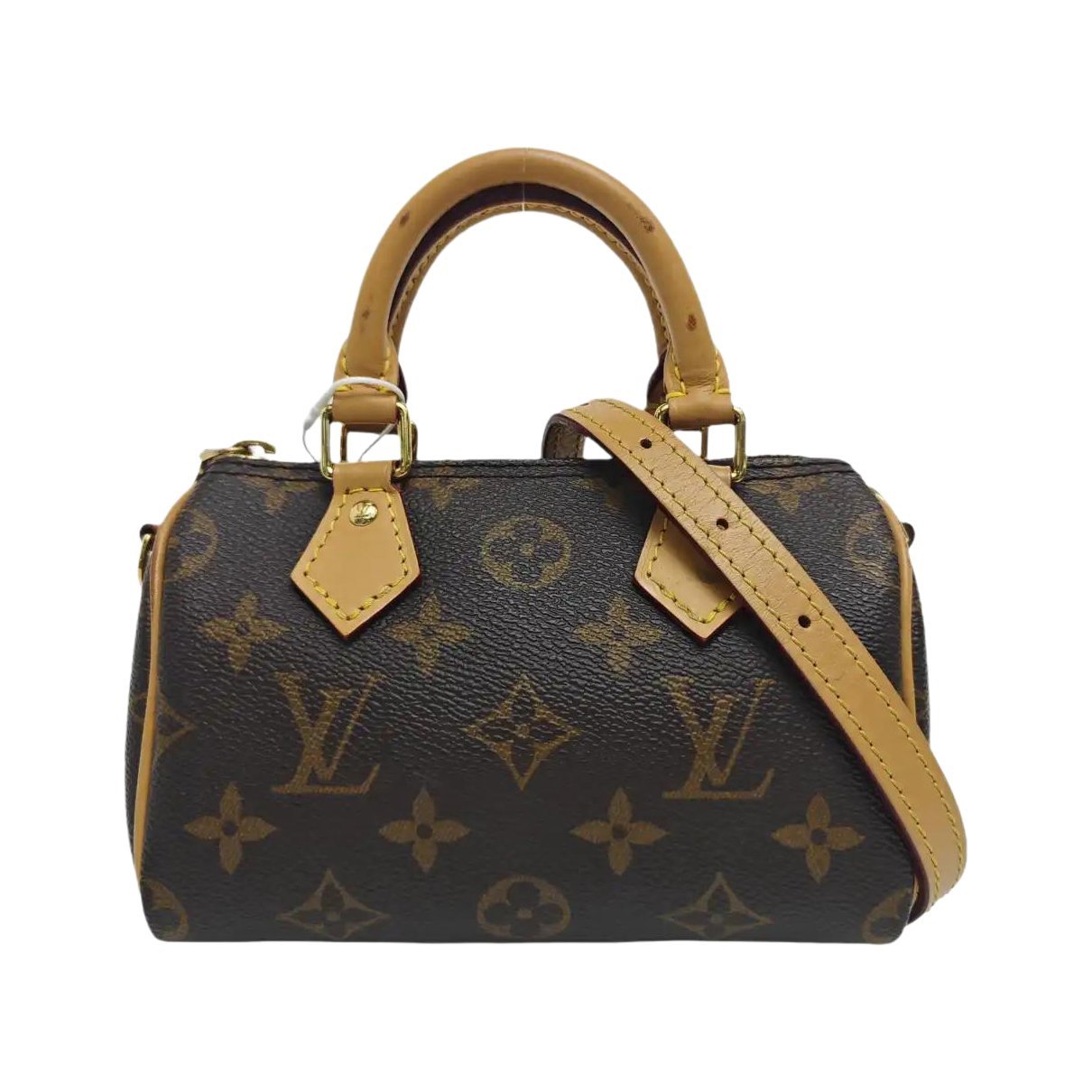 Nano Speedy / Mini HL leather handbag