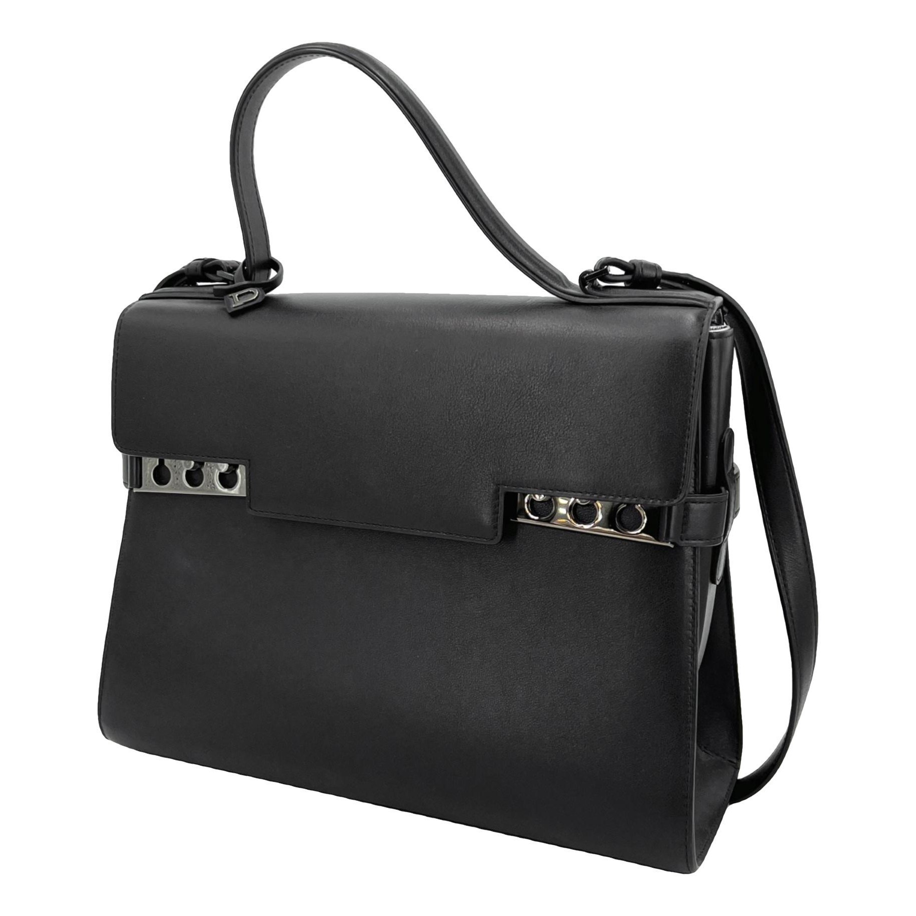 Tempête leather handbag