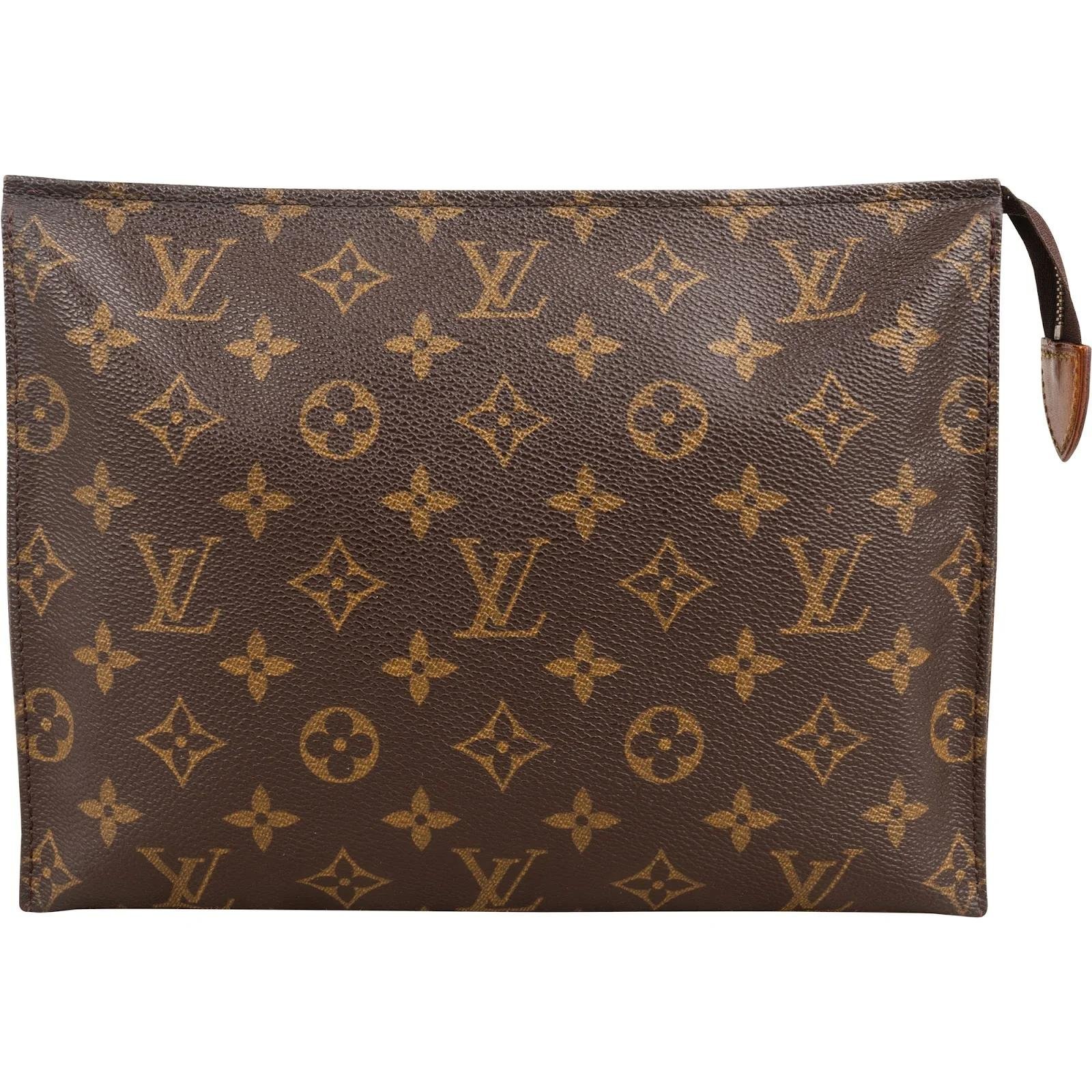 Poche toilette leather vanity case