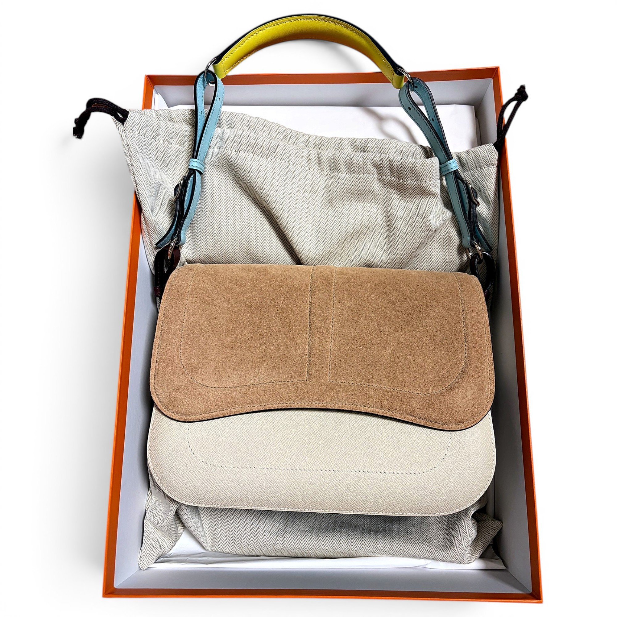 Leather handbag