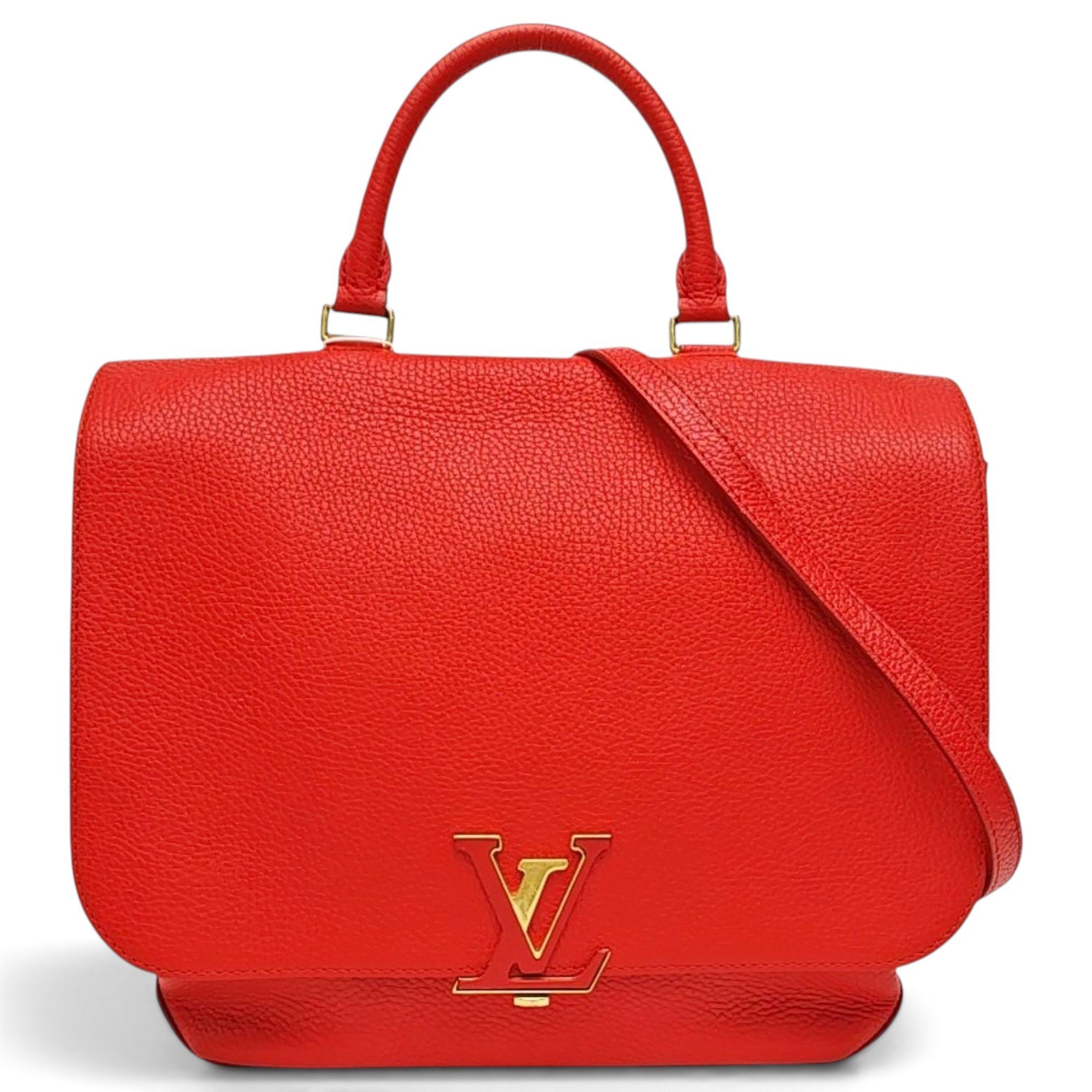 Lockme leather handbag