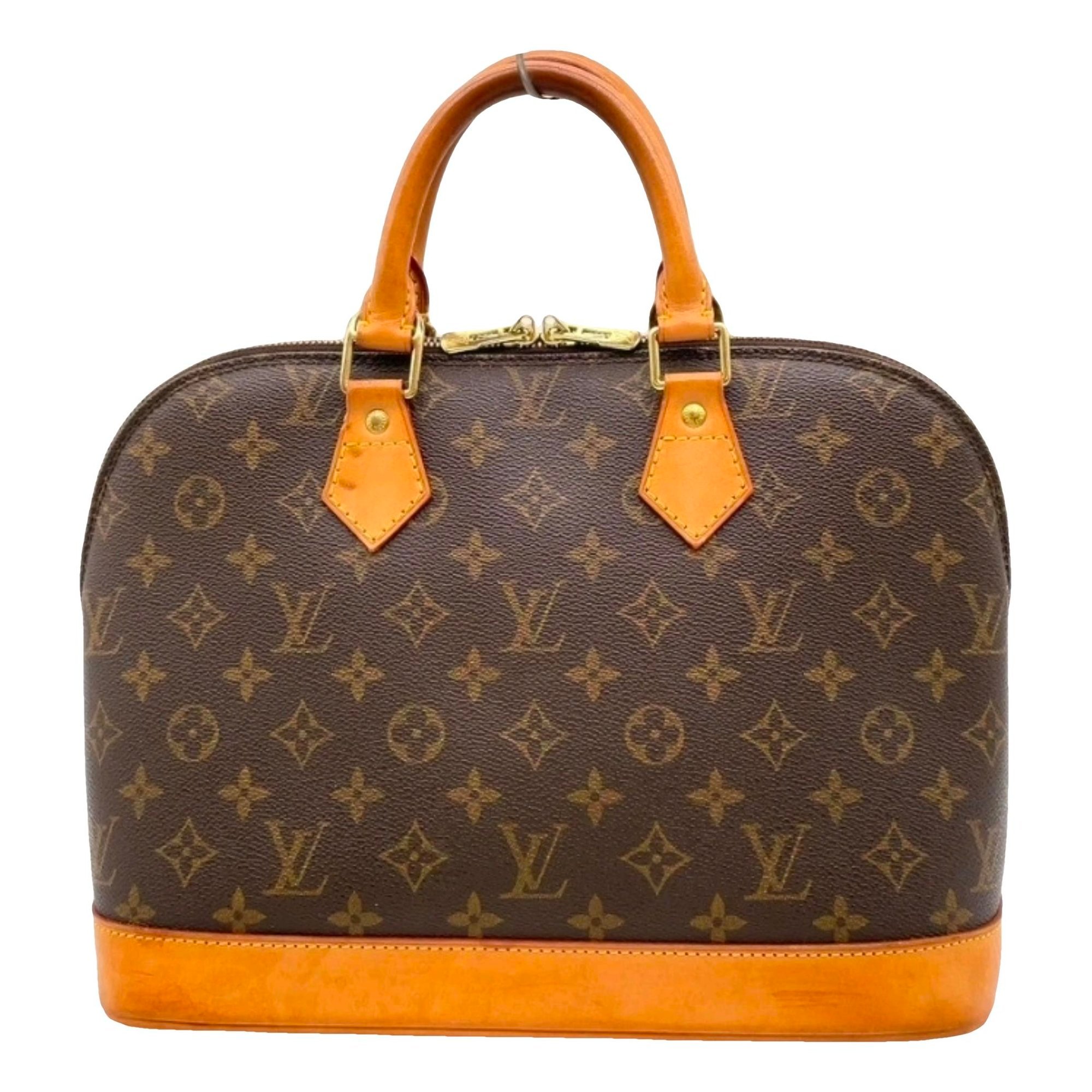 Alma leather handbag