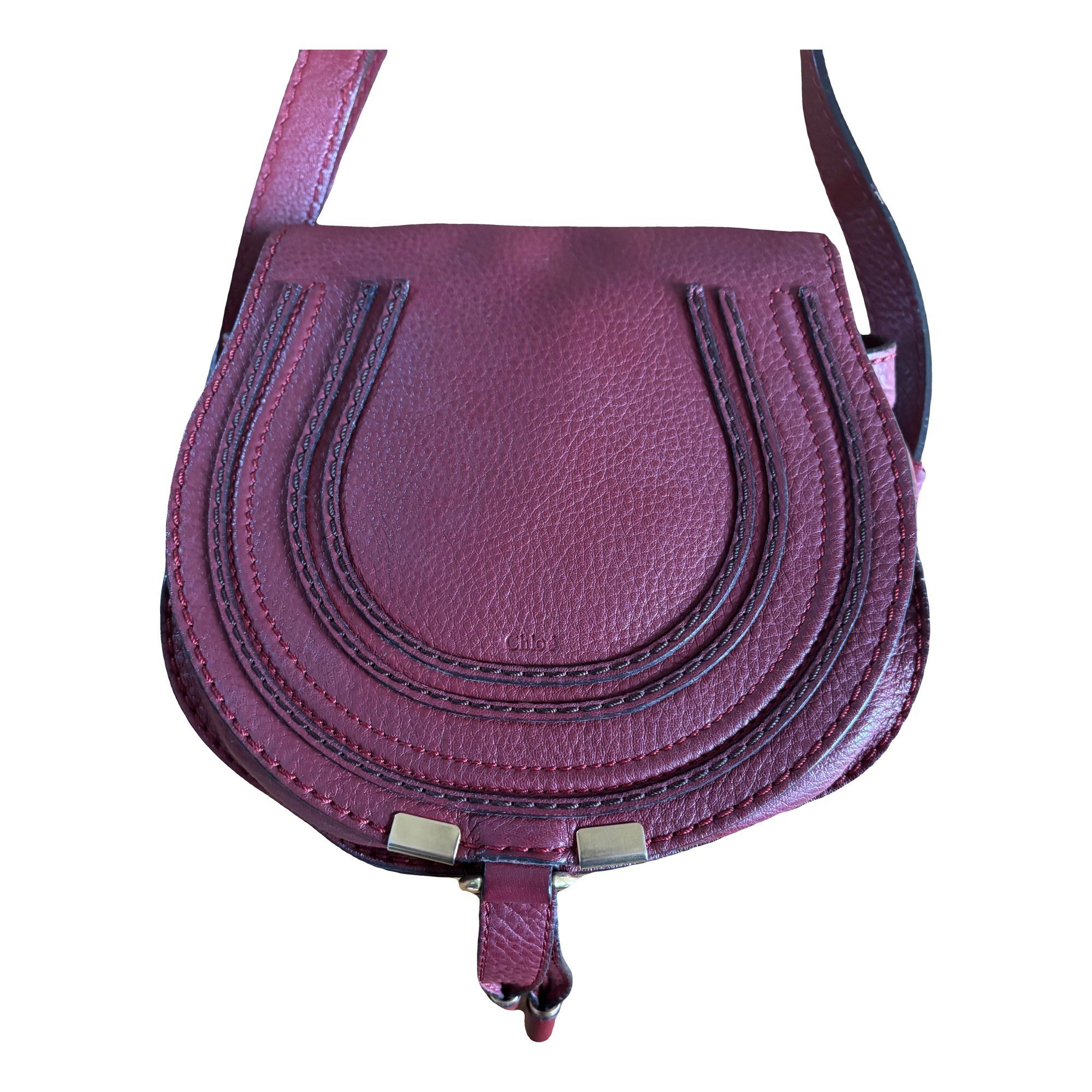 Marcie leather handbag