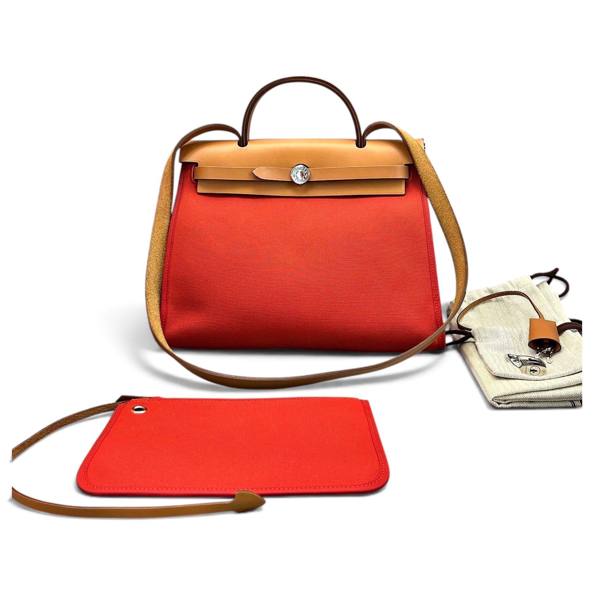 Herbag leather handbag