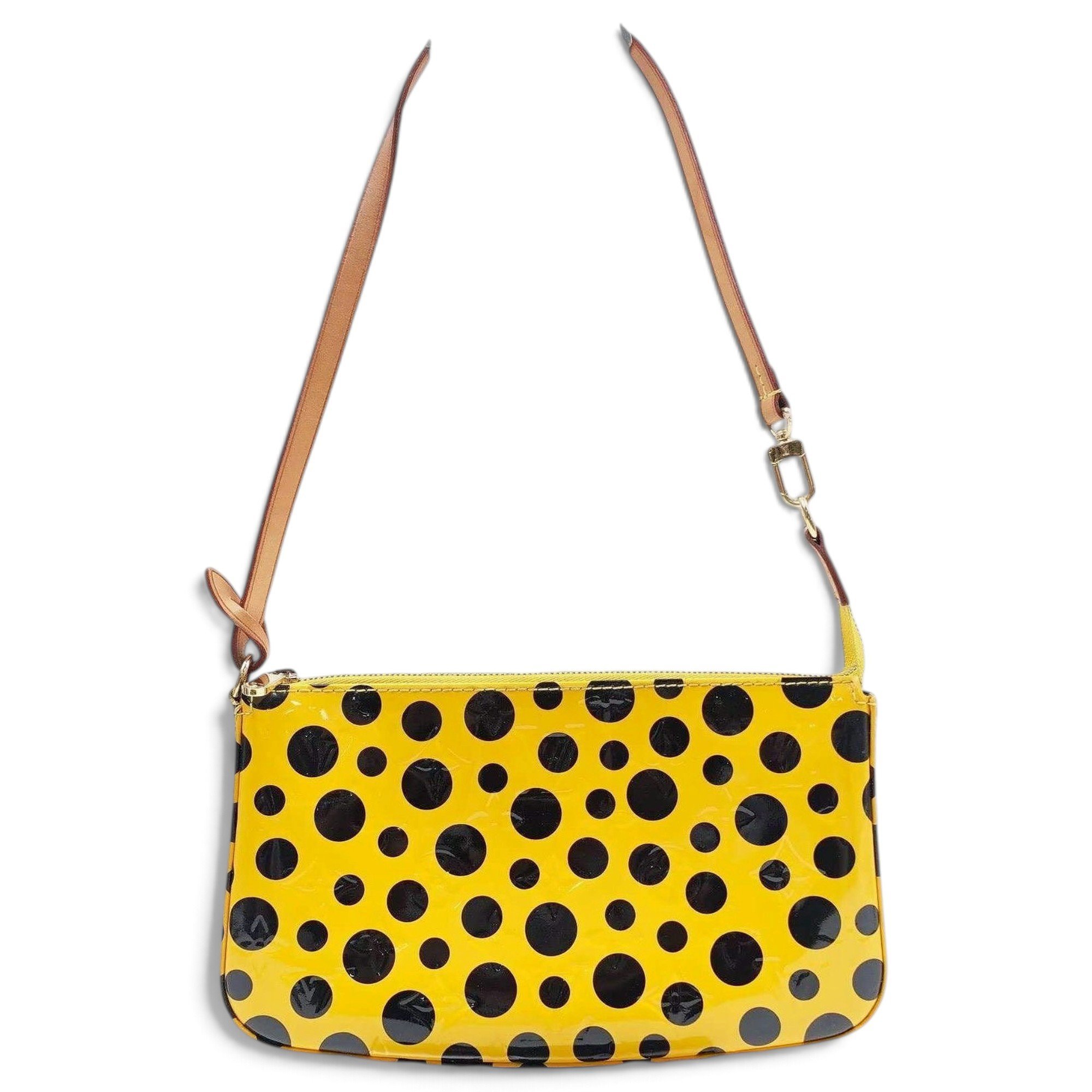 Louis Vuitton Pochette Accessoire patent leather handbag