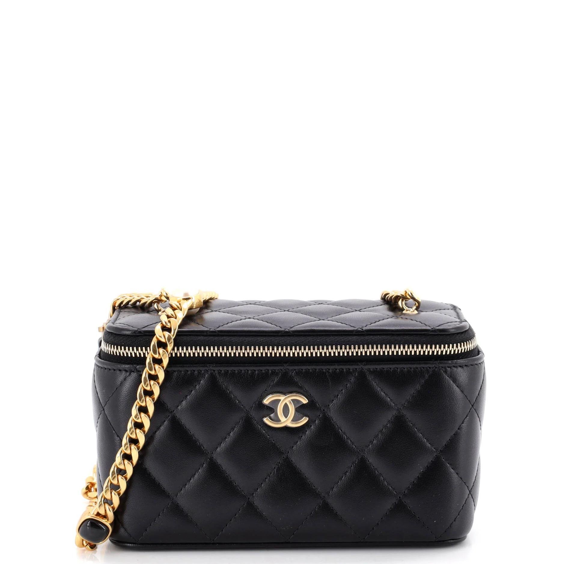 Vegan leather clutch bag