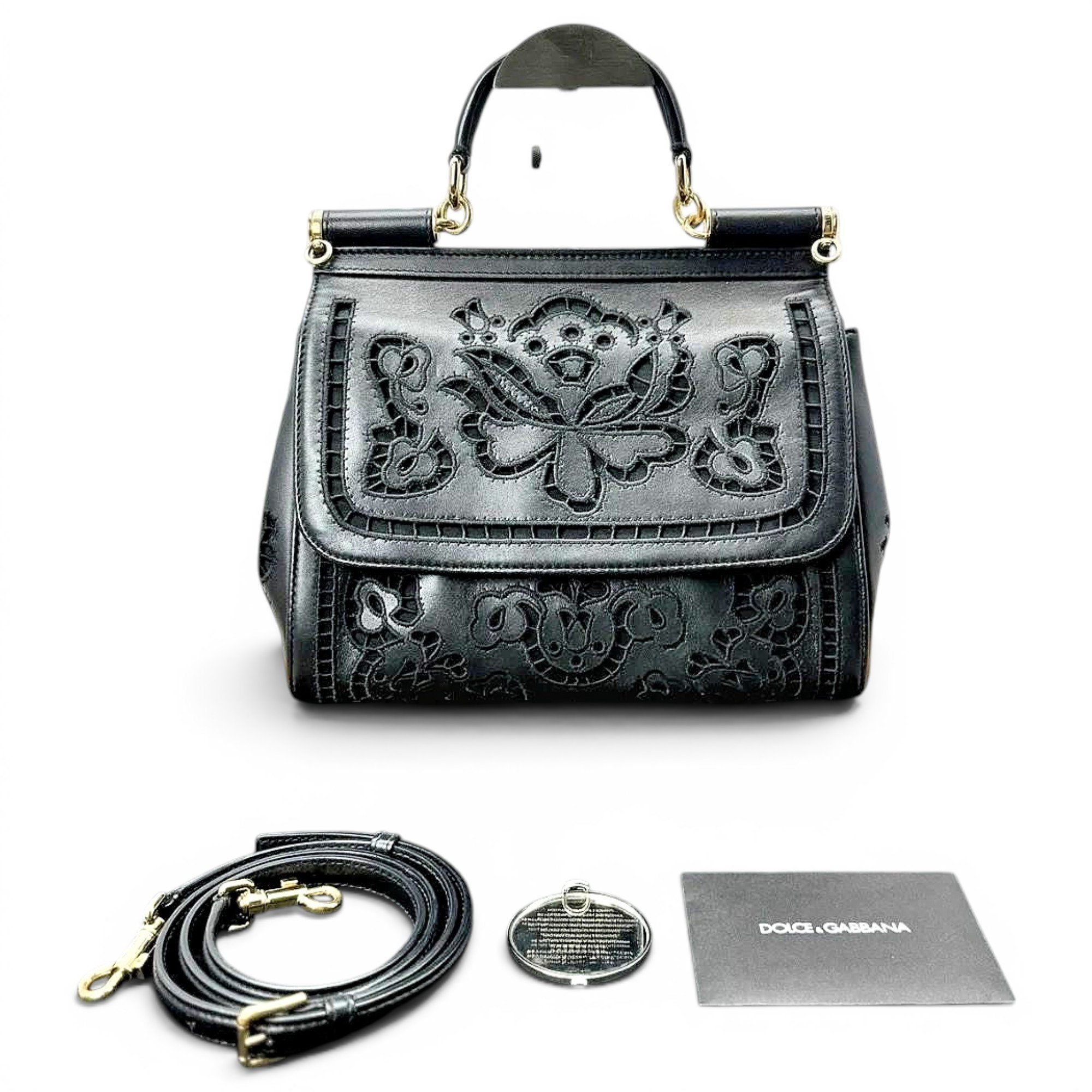 Leather handbag