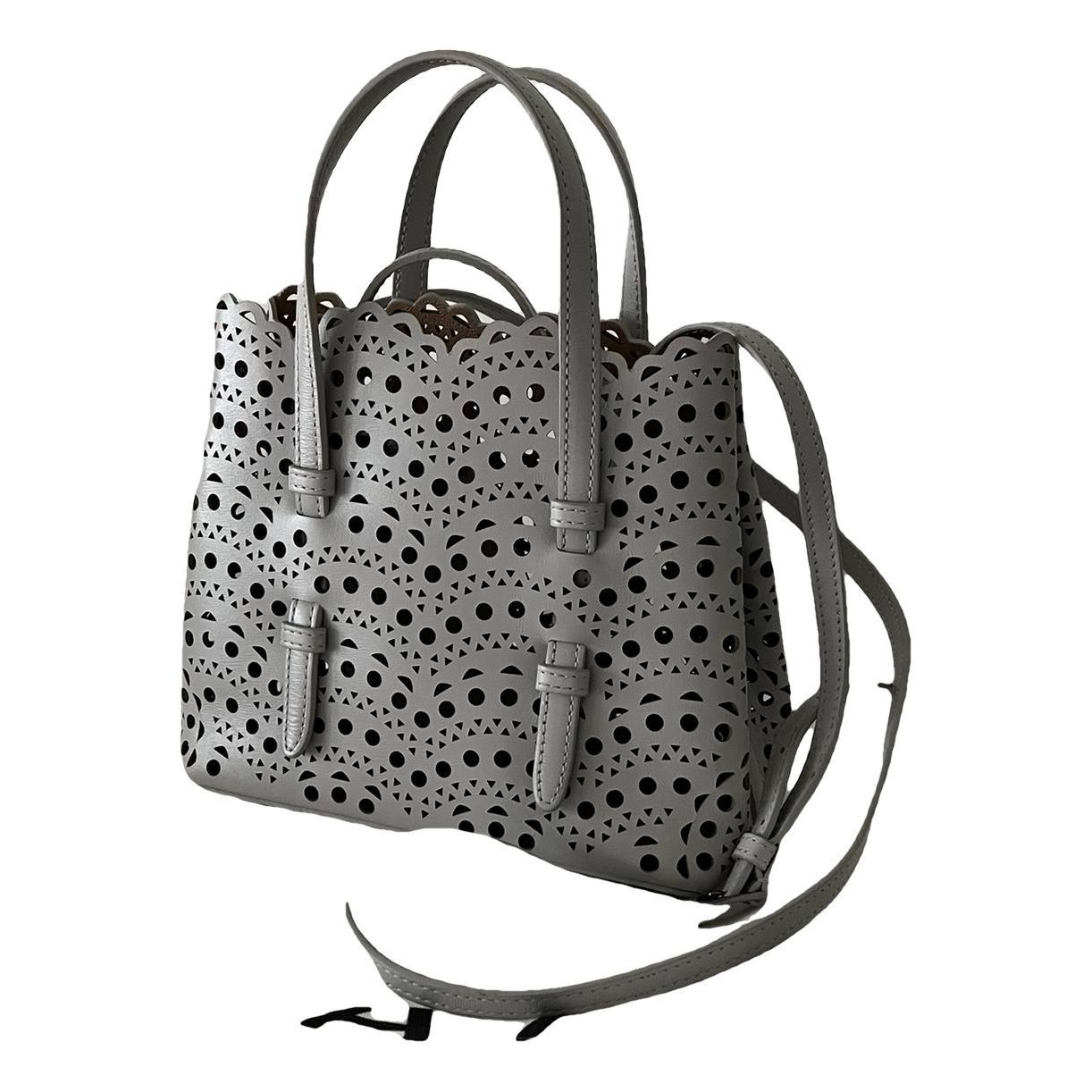 Mina leather handbag
