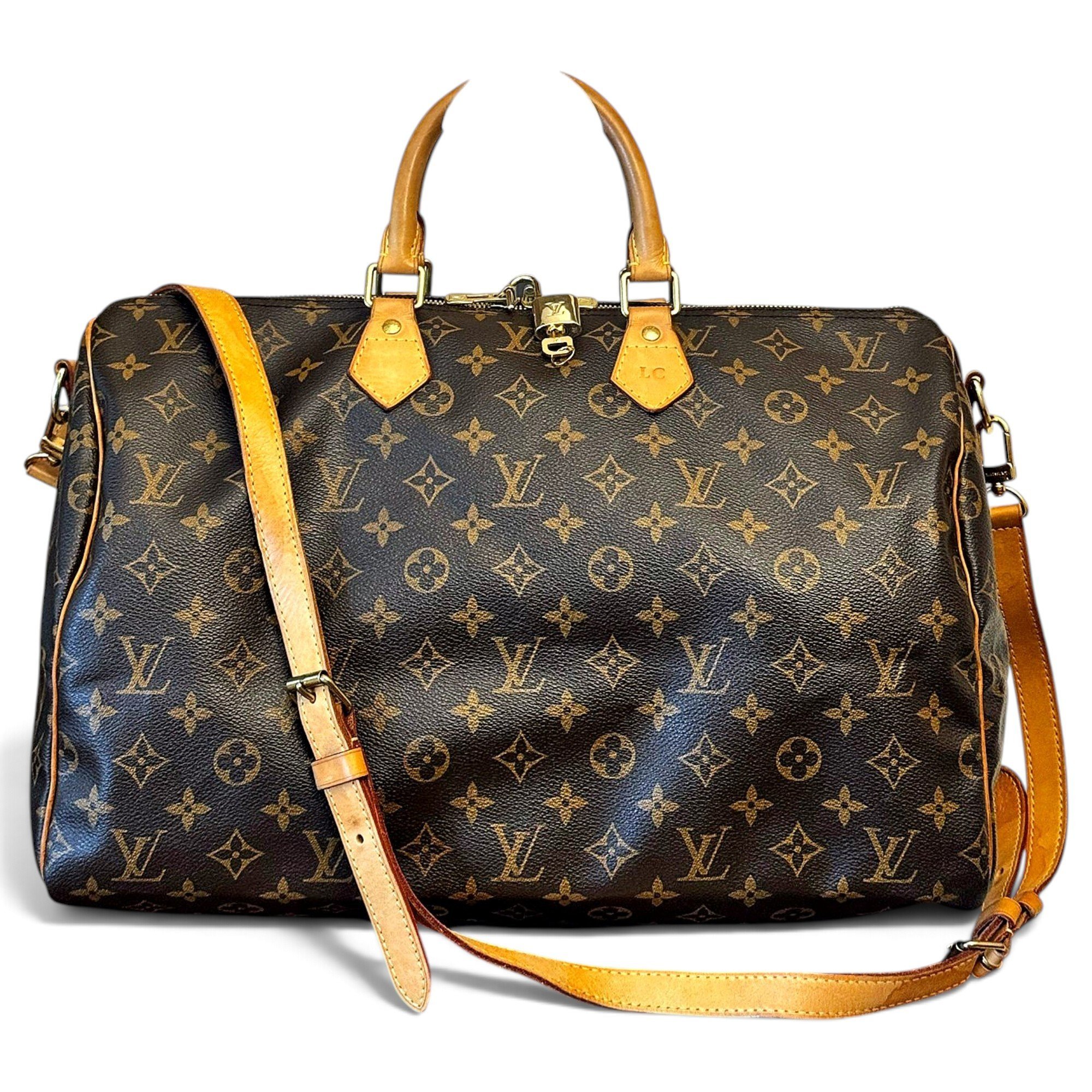 Speedy Bandoulière leather crossbody bag