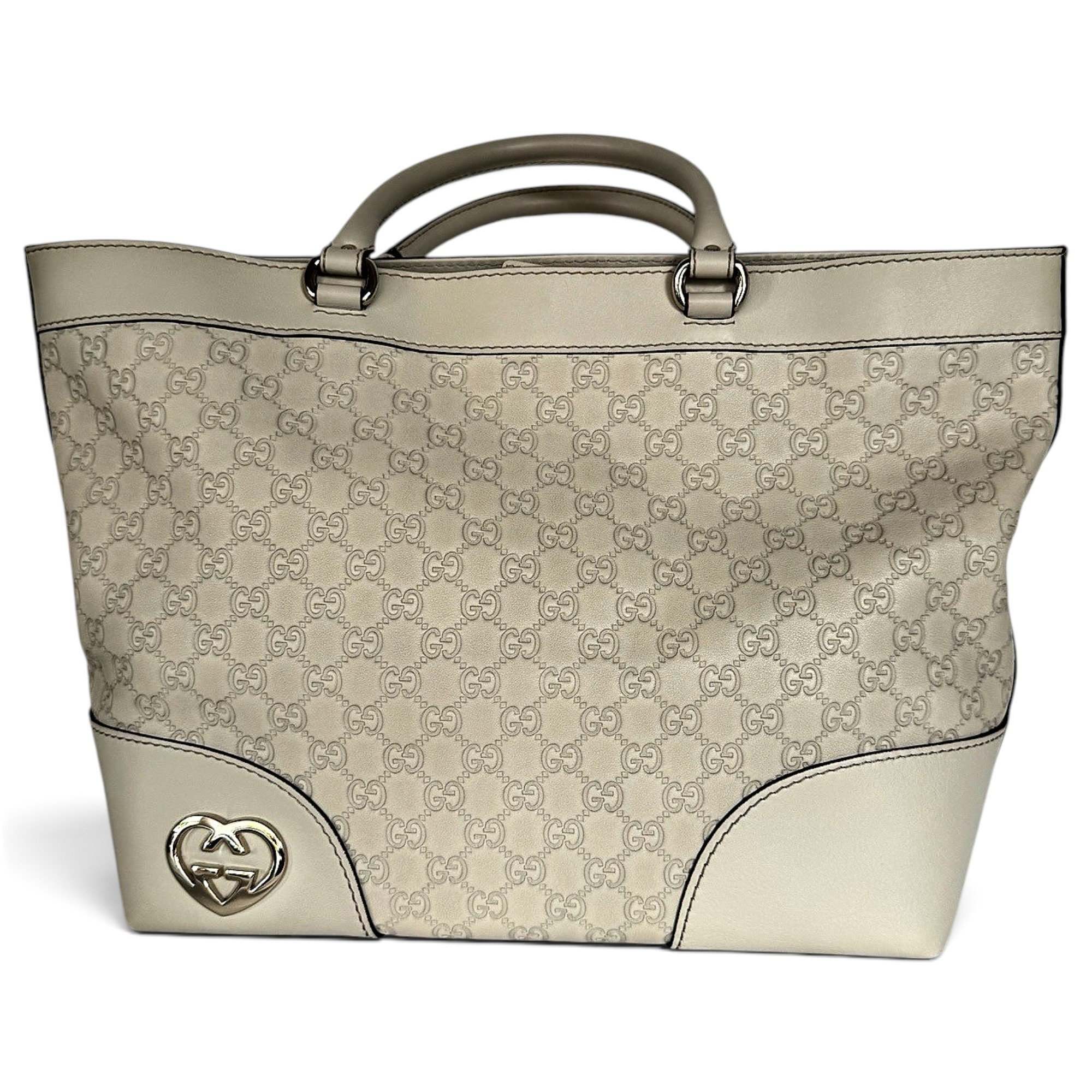 Leather tote