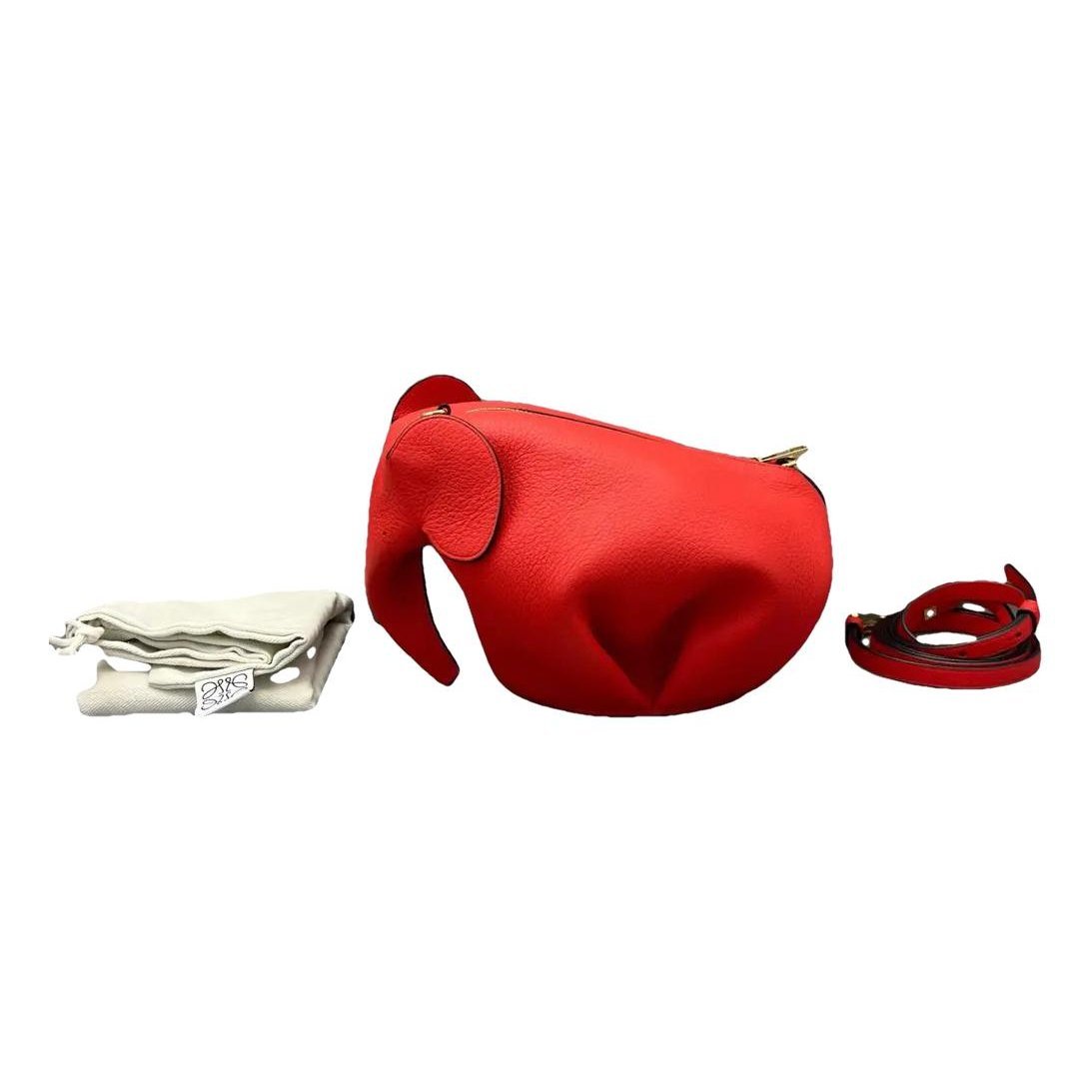 Animals leather crossbody bag