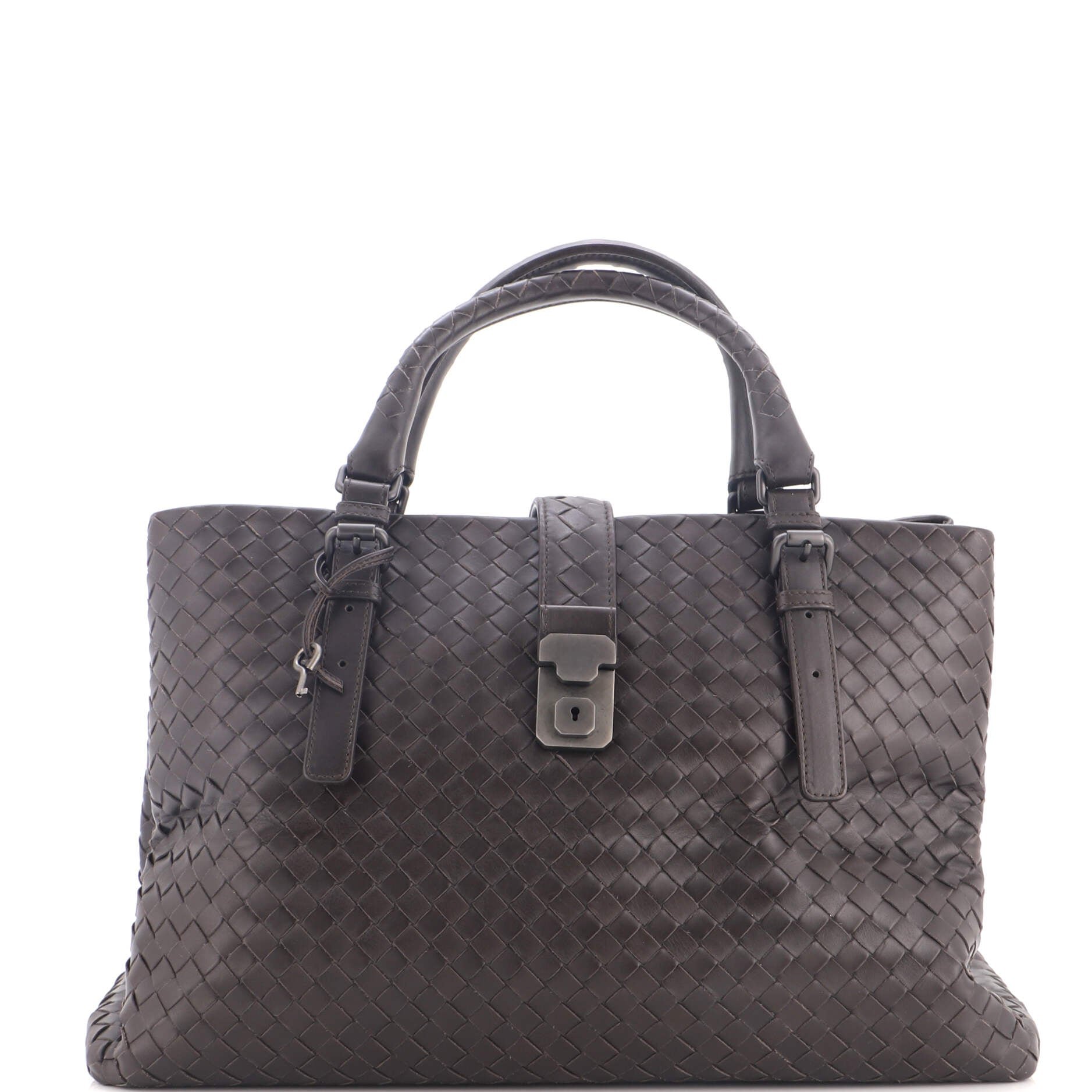 Roma Bag Intrecciato Nappa Medium