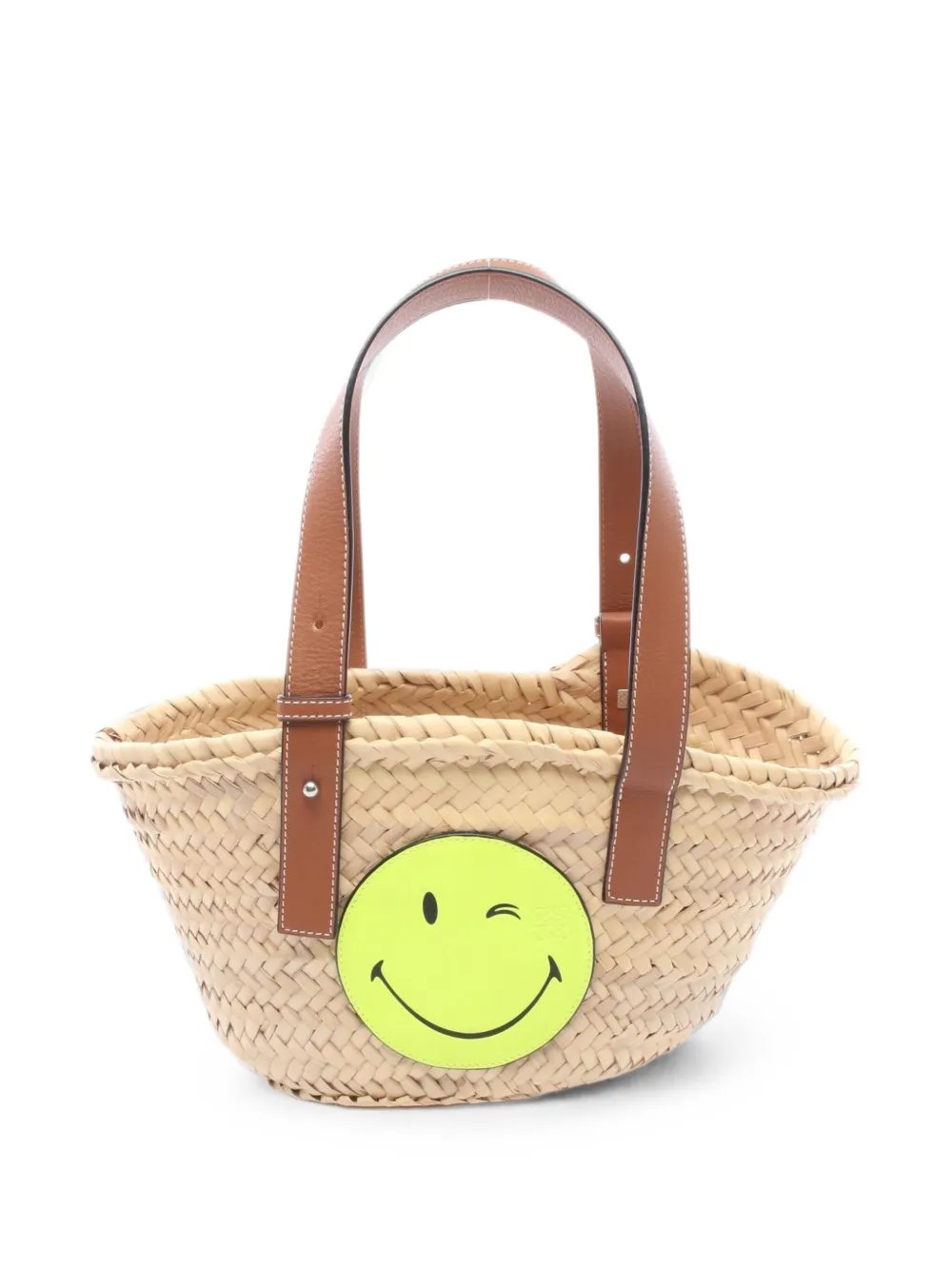 2010s small Smiley World basket bag
