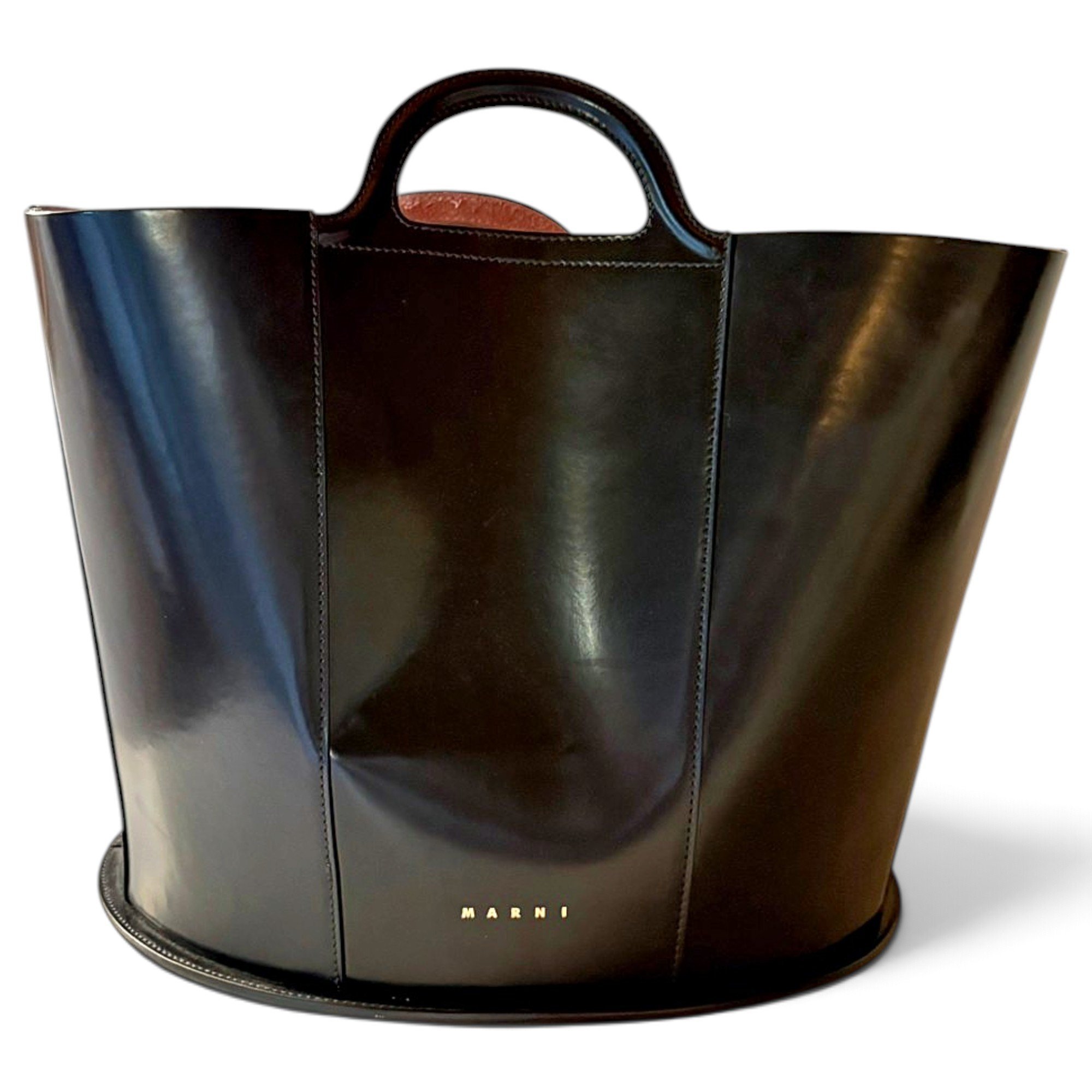 Tropicalia leather tote