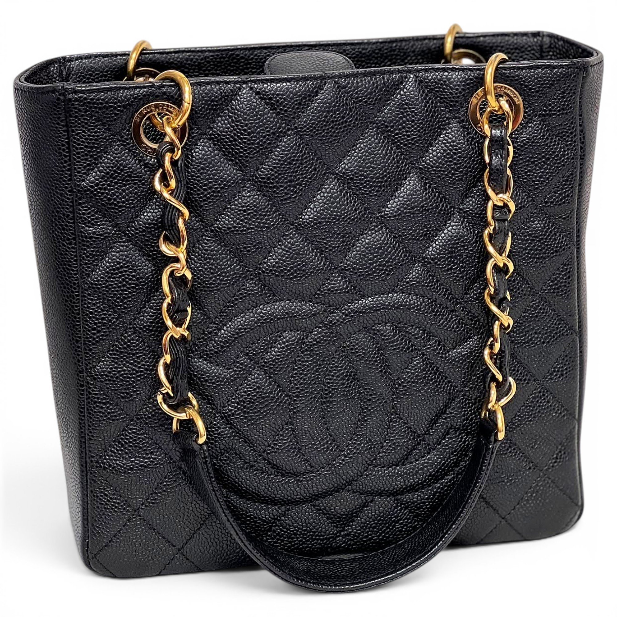 Grand shopping leather handbag