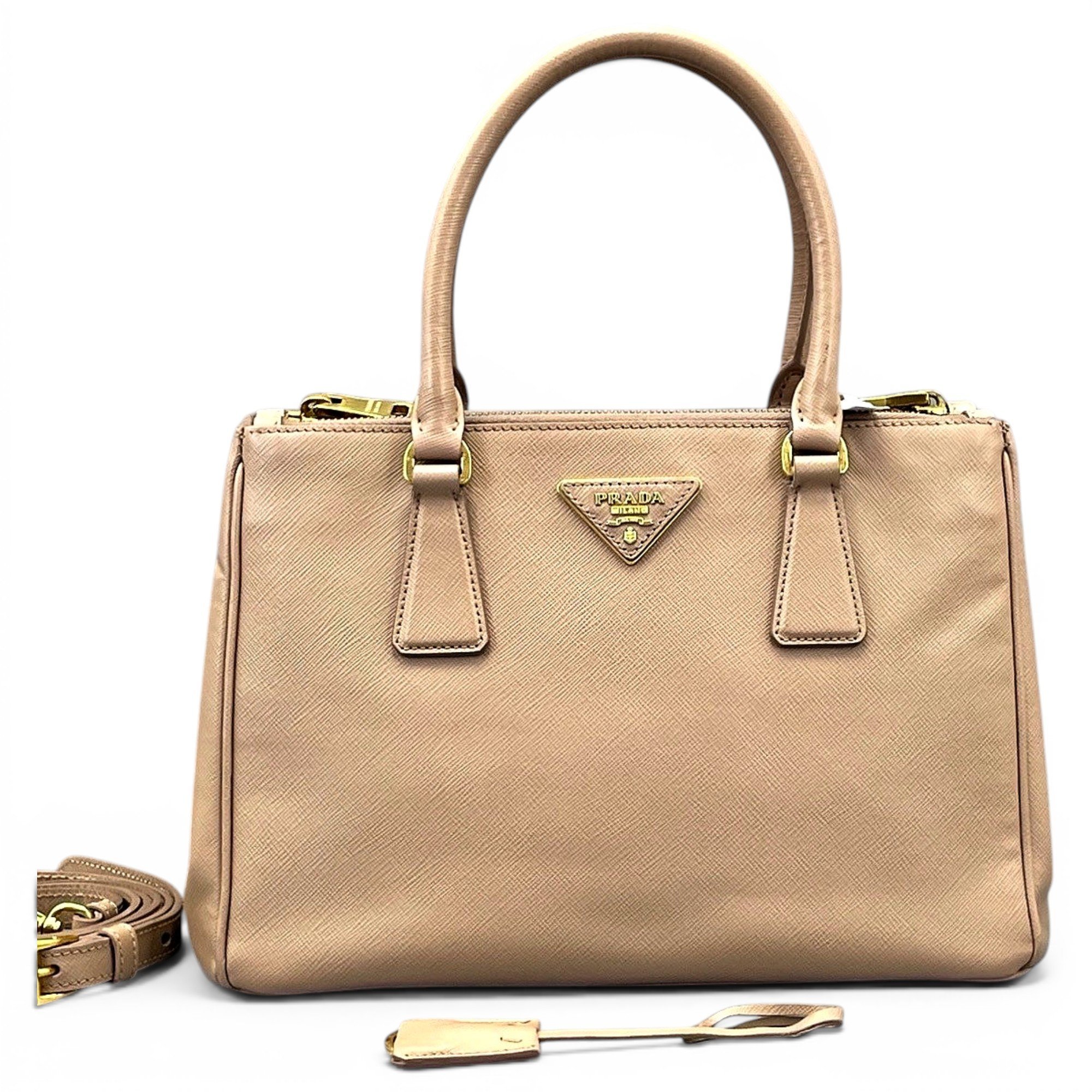 Galleria leather handbag