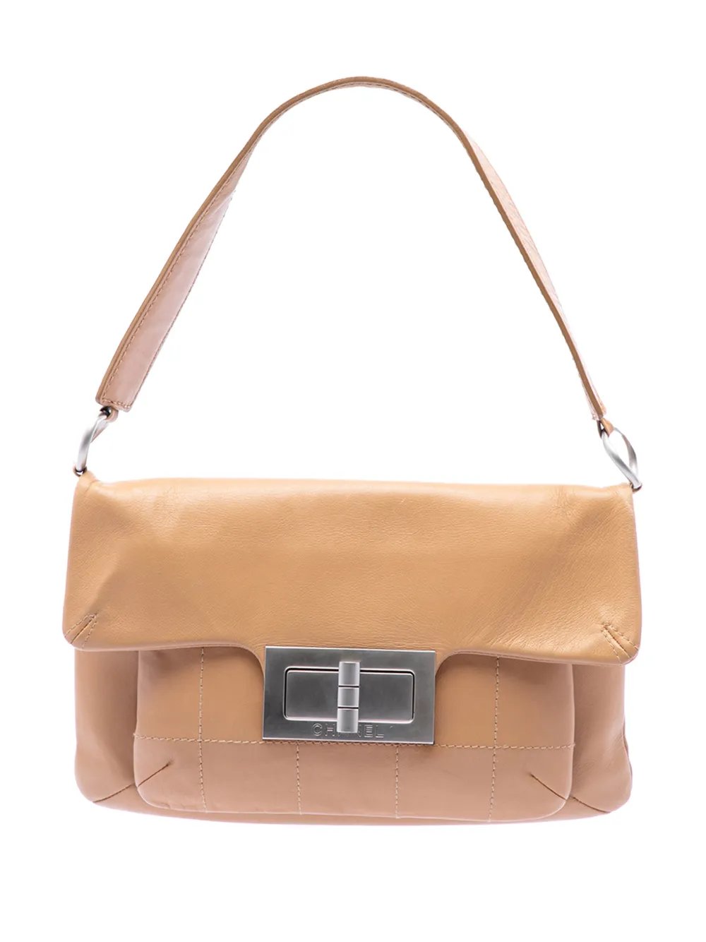 2003-2004 Calfskin Square Stitched Mademoiselle shoulder bag