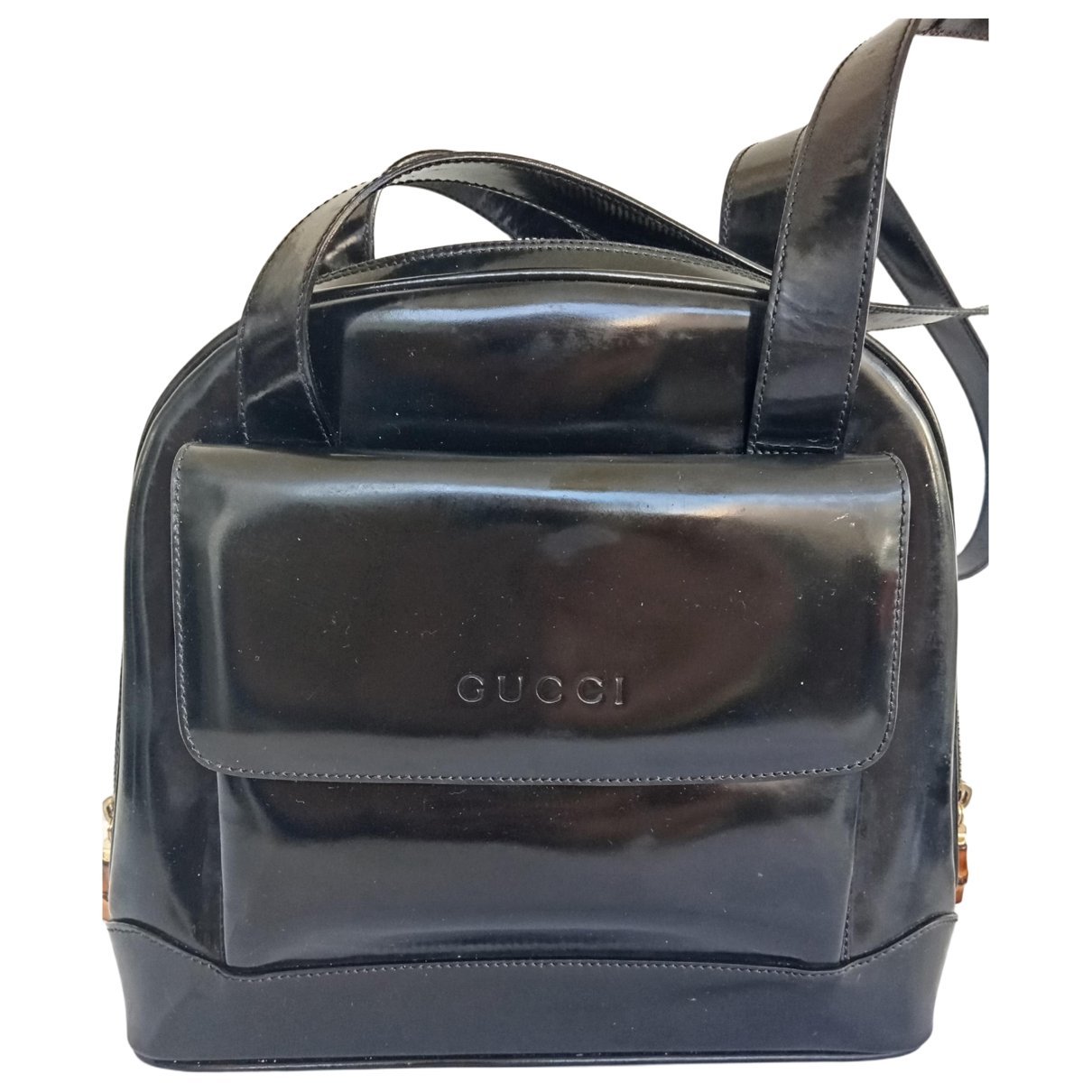 Leather handbag