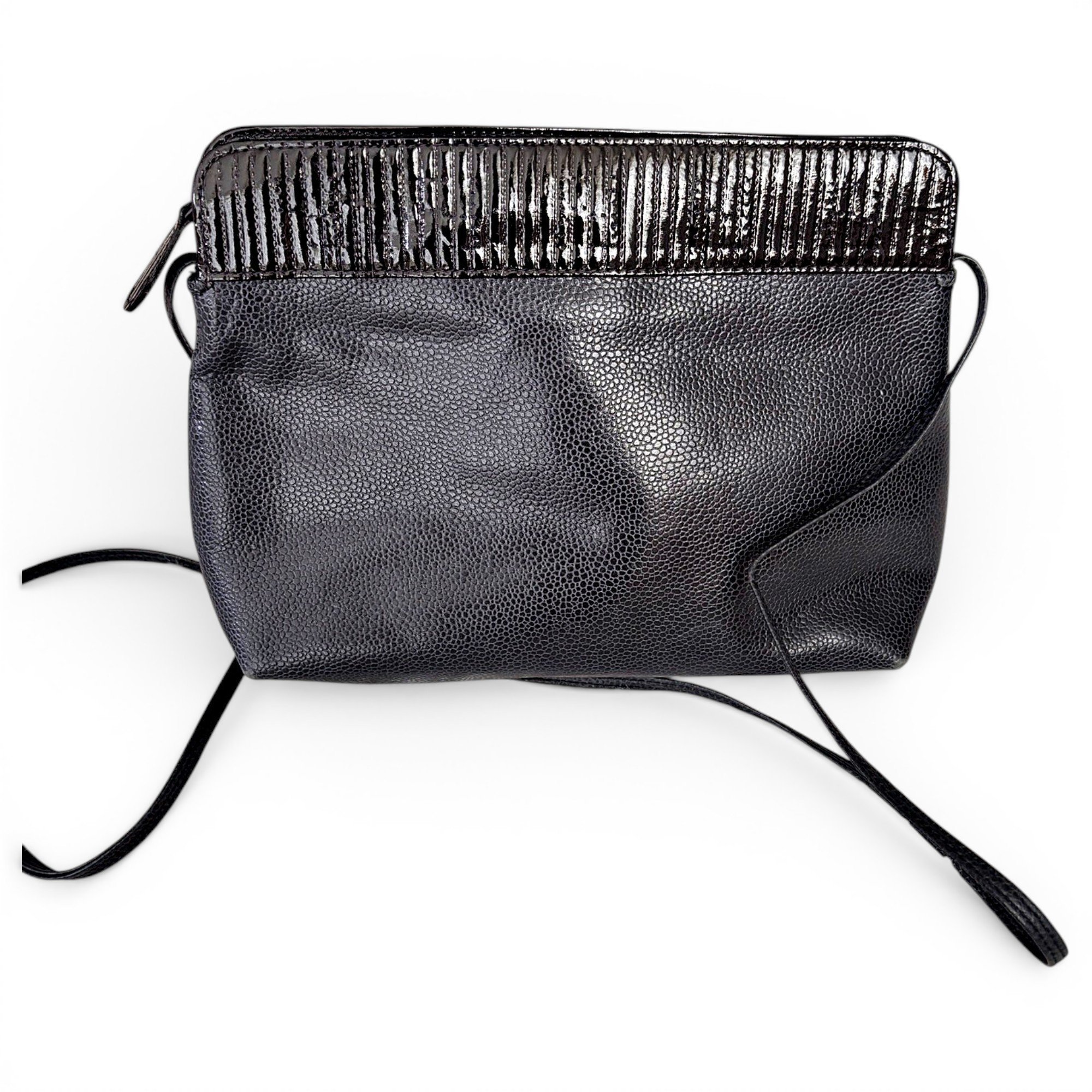 Leather crossbody bag