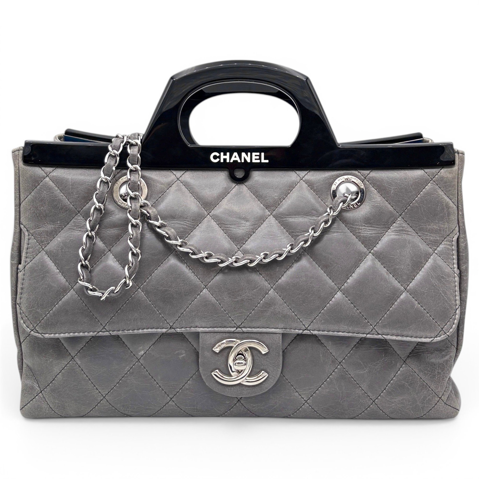 Pony-style calfskin tote