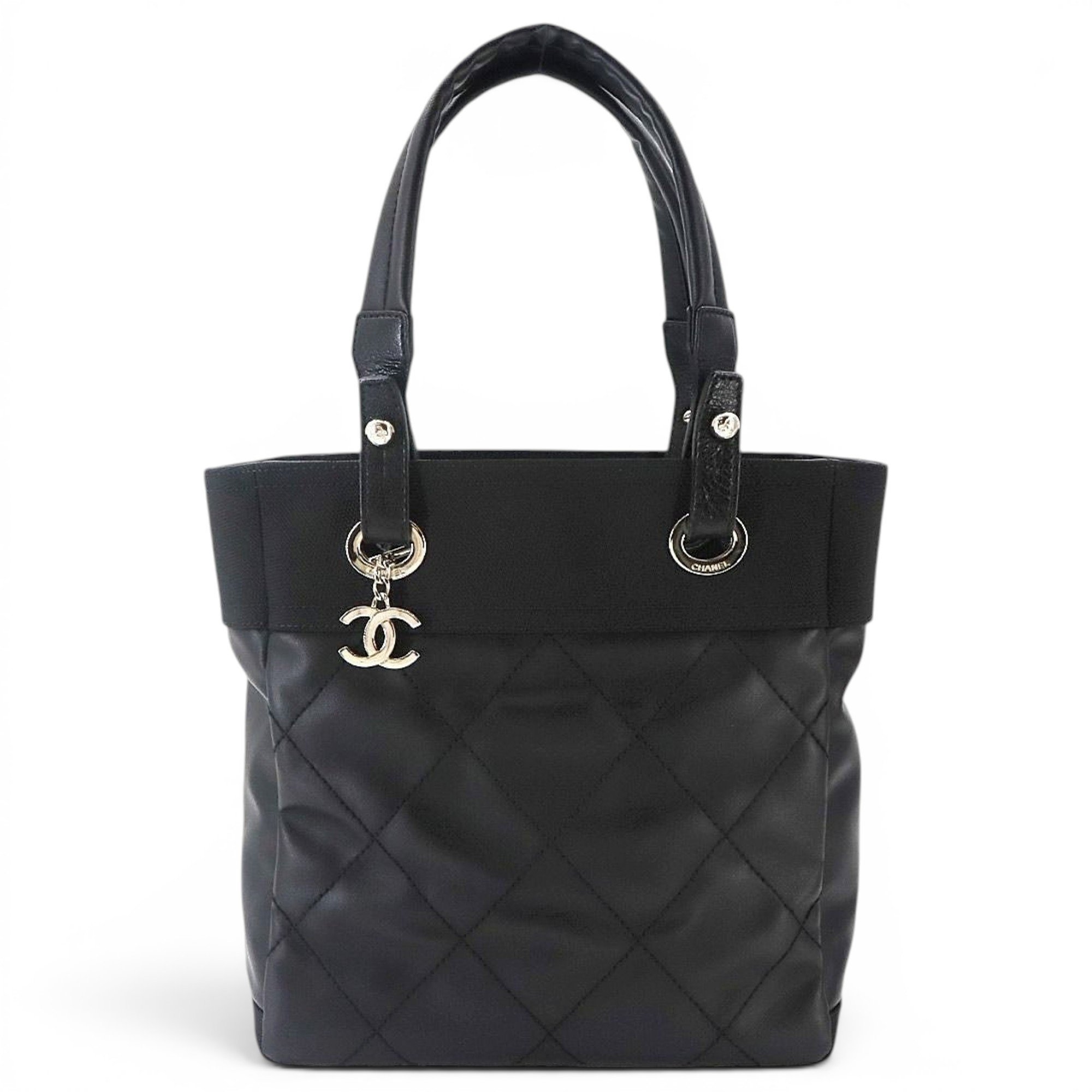 Leather tote