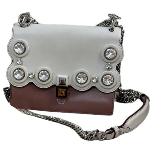 Kan I Logo leather handbag
