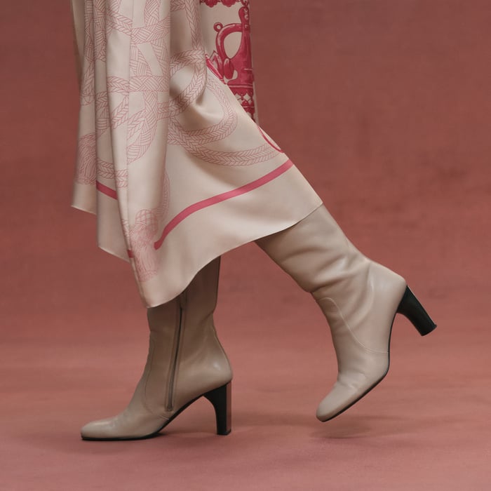 Beige Avoine "Palefroi Remix" Caftan