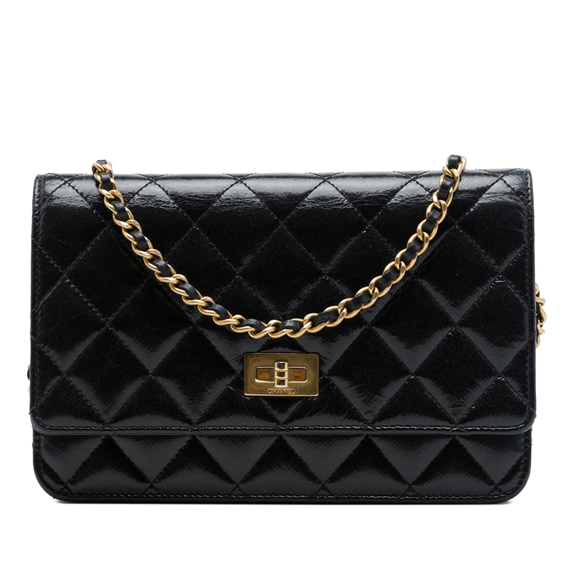 Wallet On Chain Timeless/Classique pony-style calfskin handbag