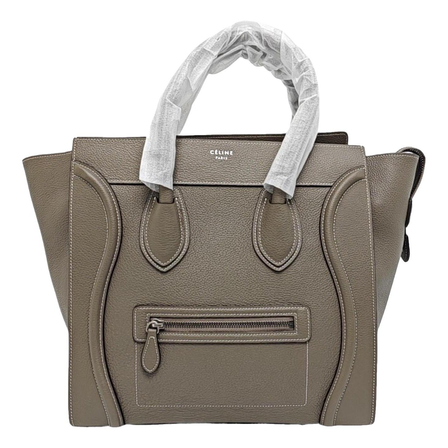 Luggage leather handbag
