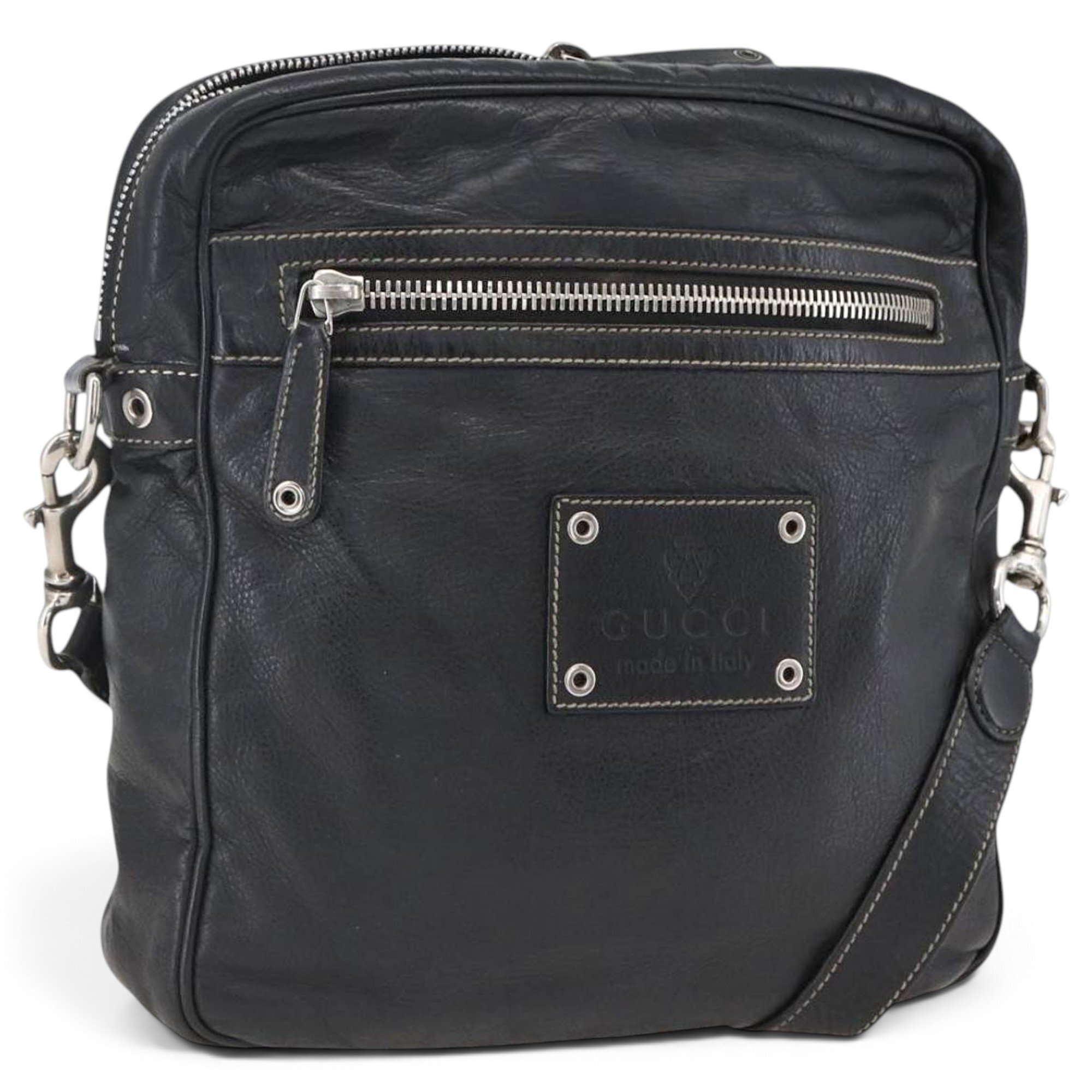 Leather handbag