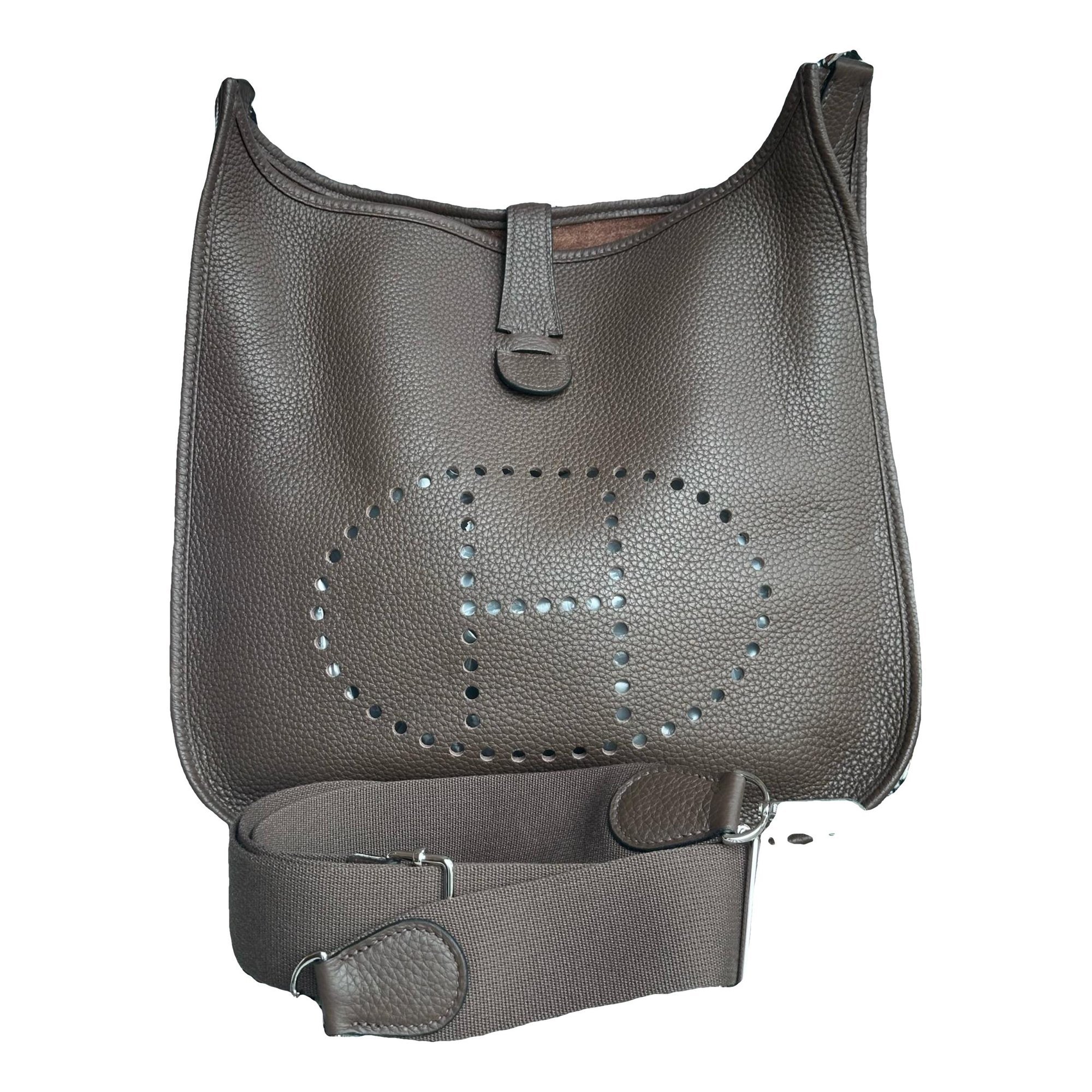 Evelyne leather crossbody bag