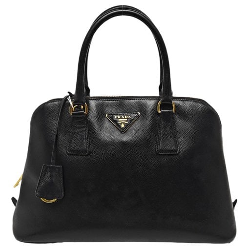 Promenade leather handbag