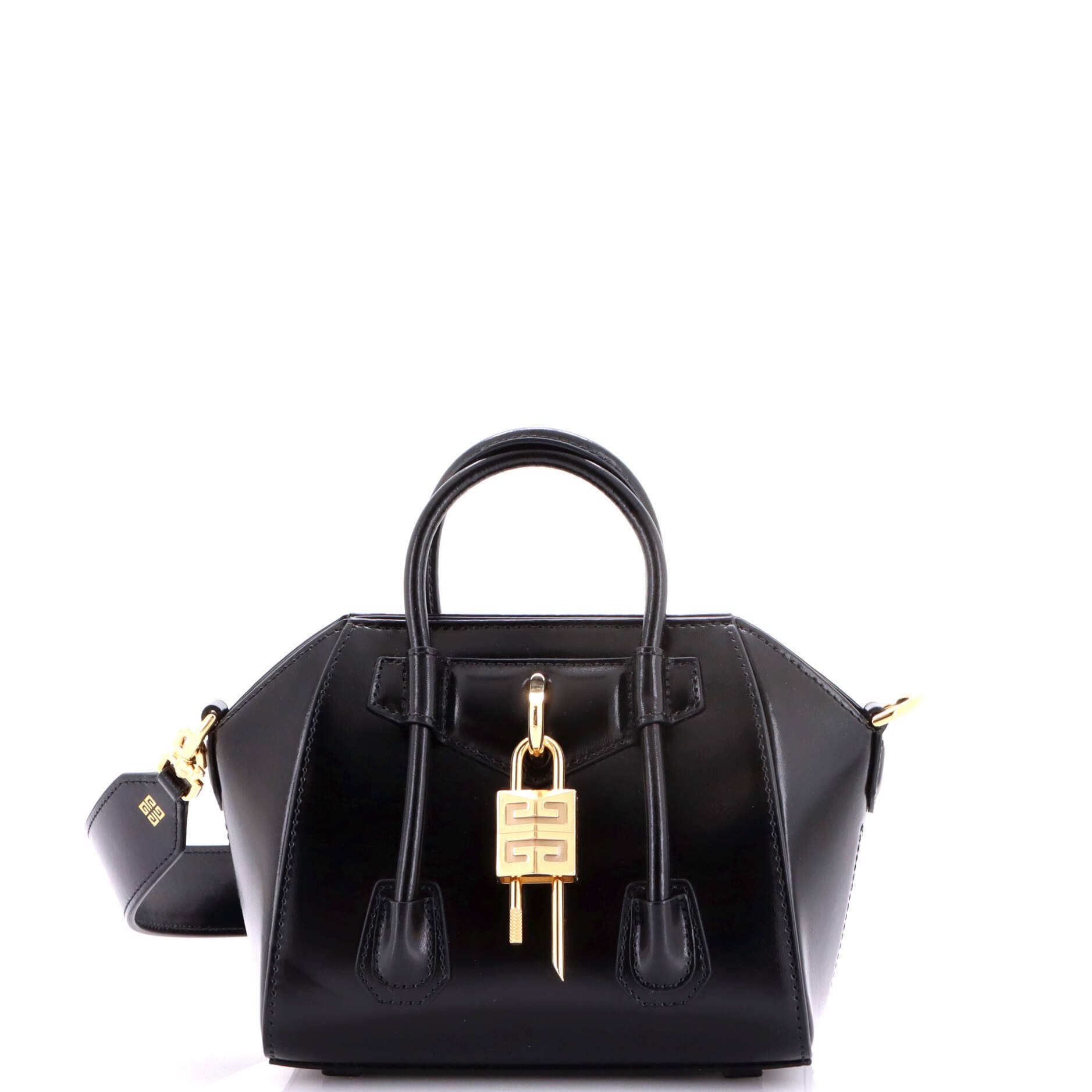 Antigona Lock Bag Leather Mini