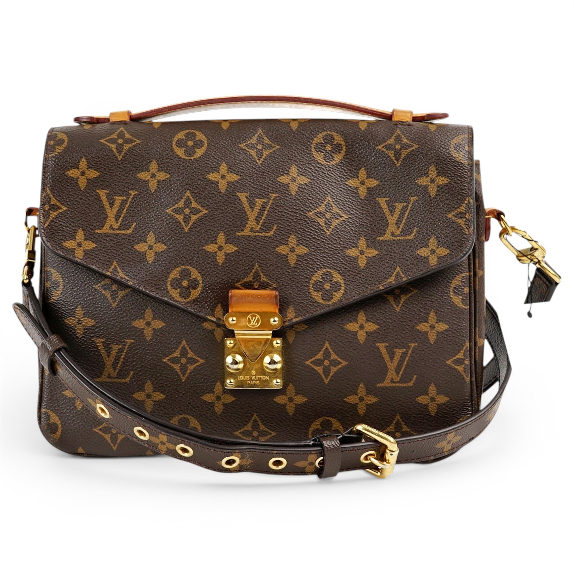 Metis leather crossbody bag