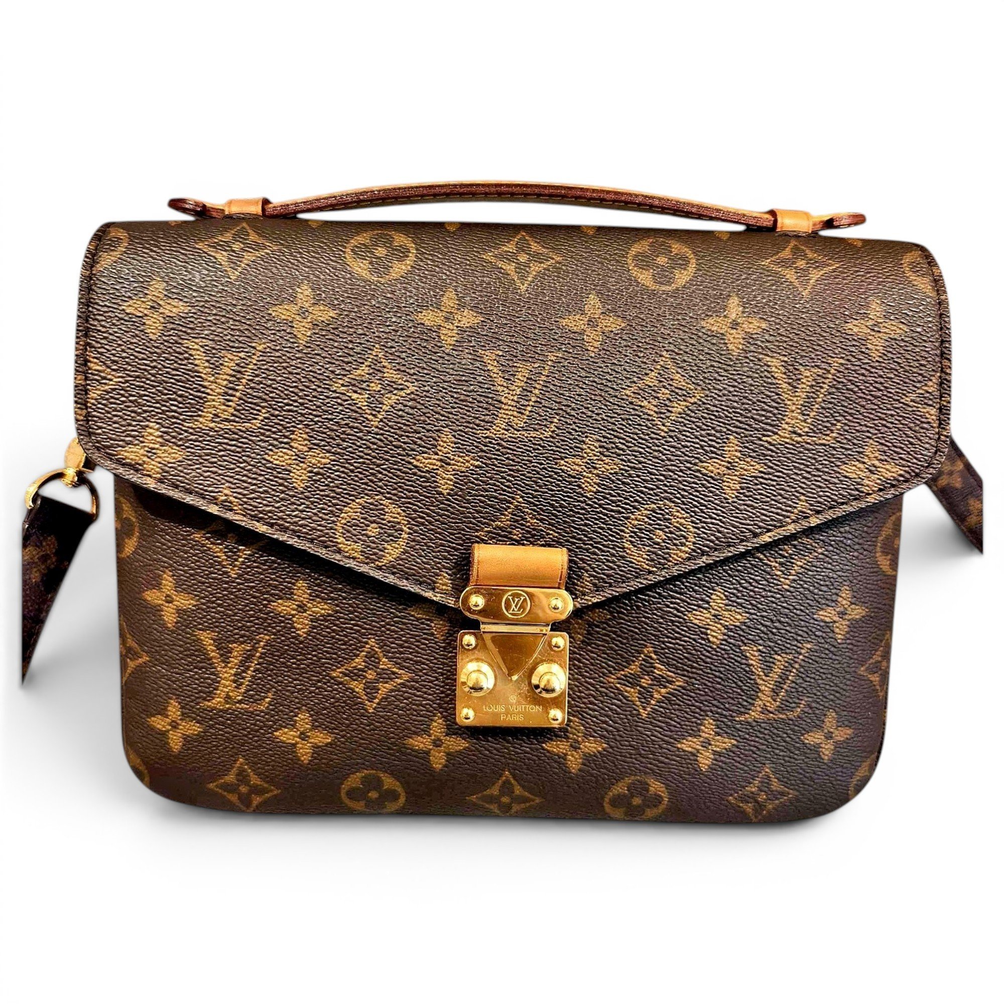 Metis leather crossbody bag