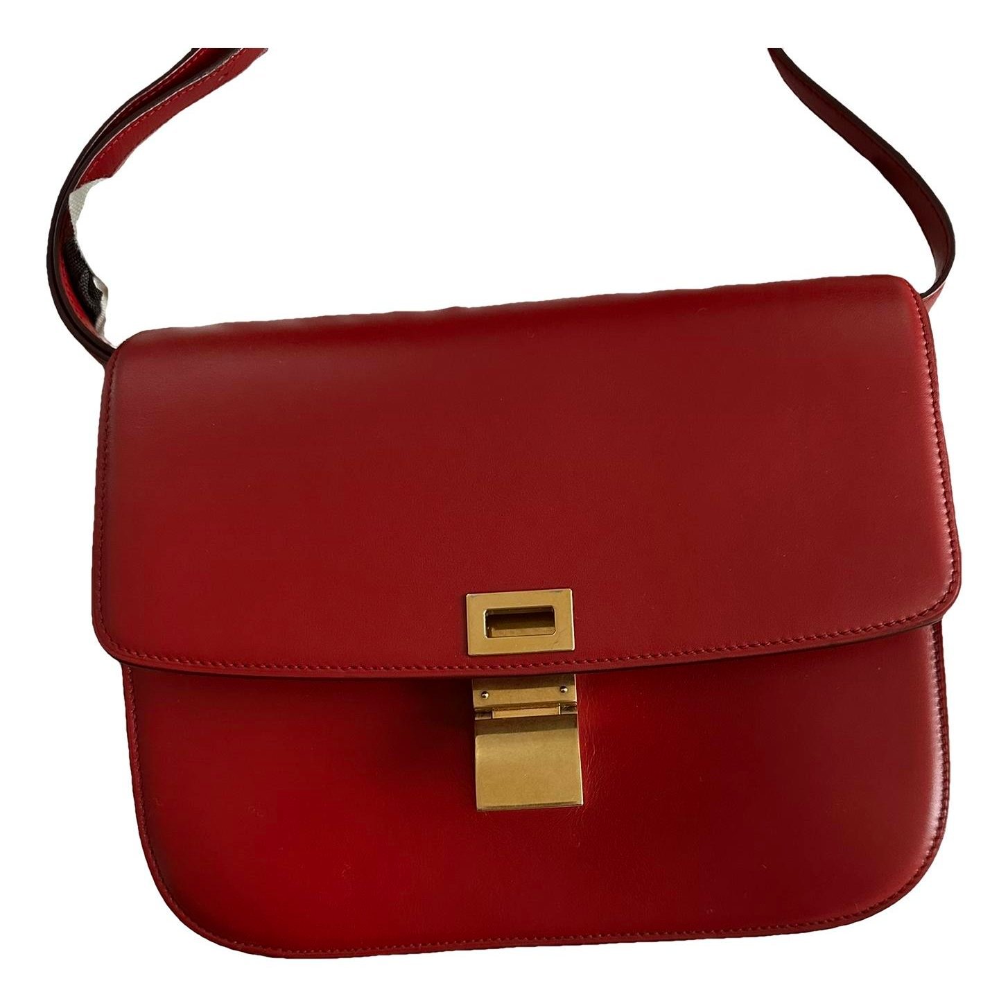 Classic leather crossbody bag