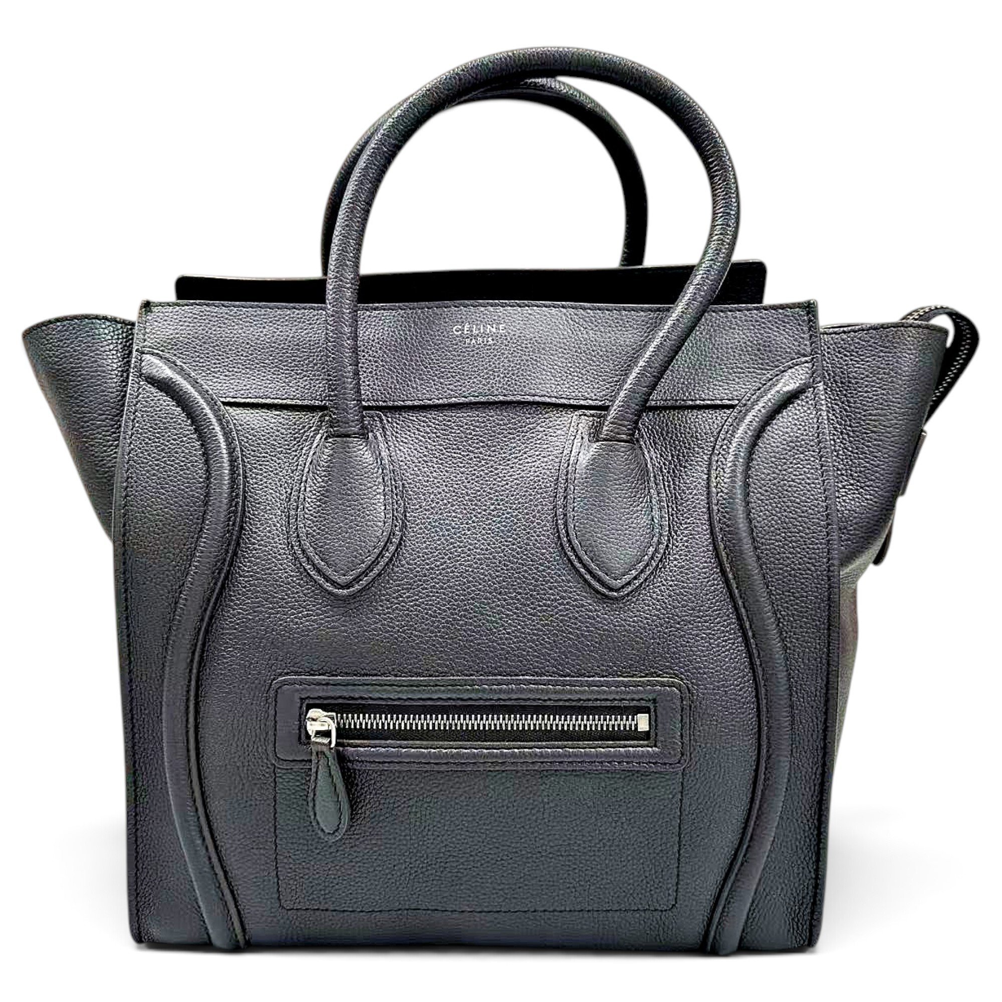 Luggage leather handbag