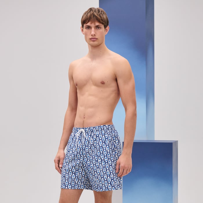 Océan "Quadri'H" Swim Trunks