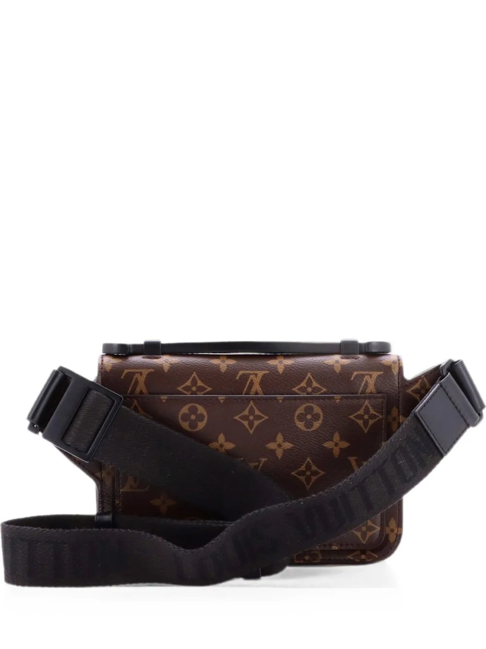 S Lock Sling Bag Macassar Monogram Canvas belt bag